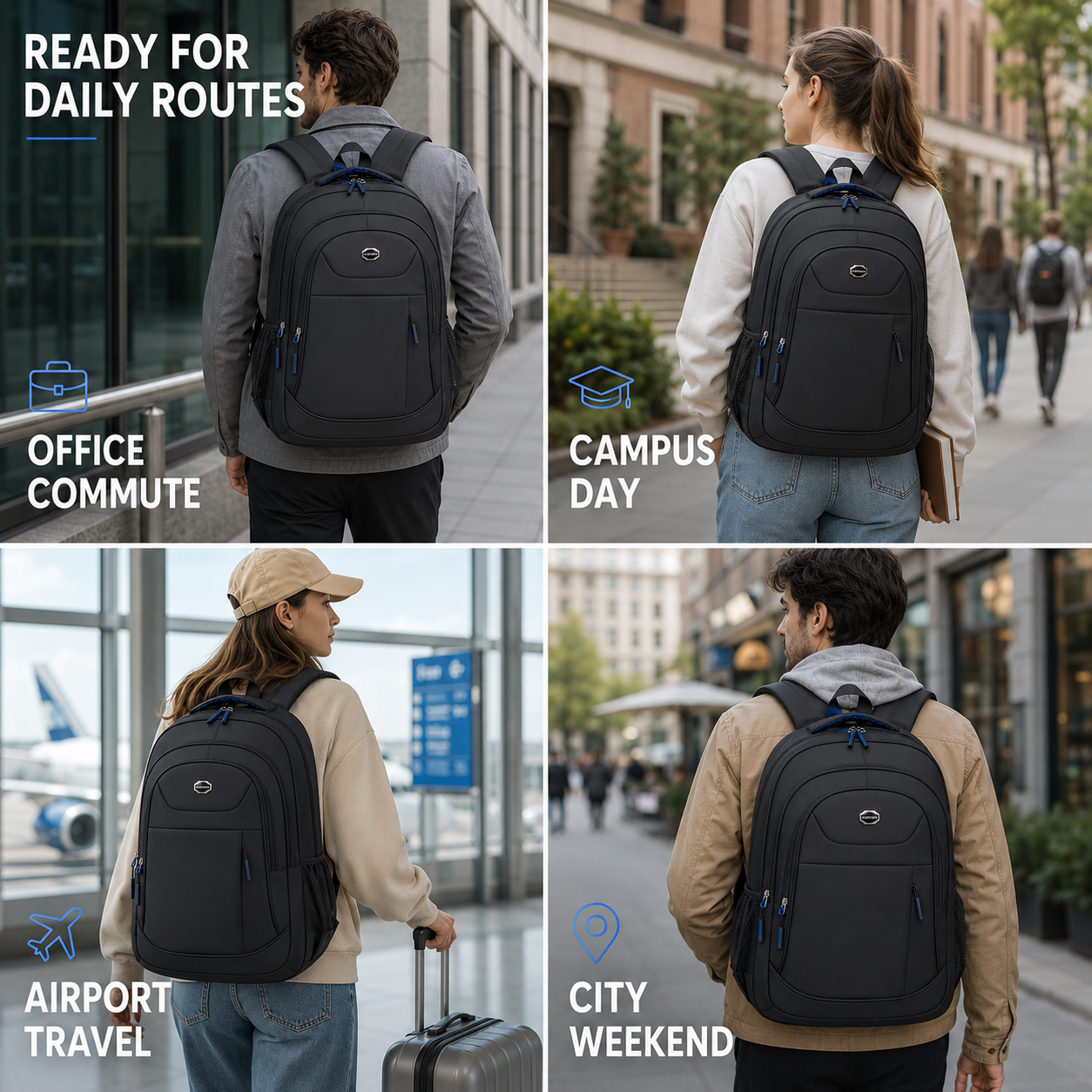 Nordspur | Oxford Business Backpack