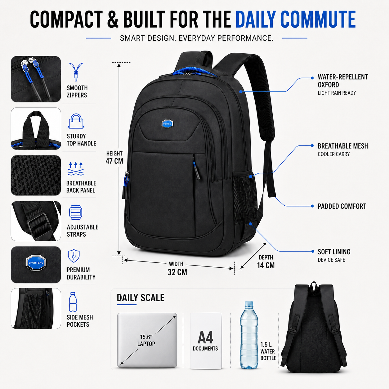 Nordspur | Oxford Business Backpack