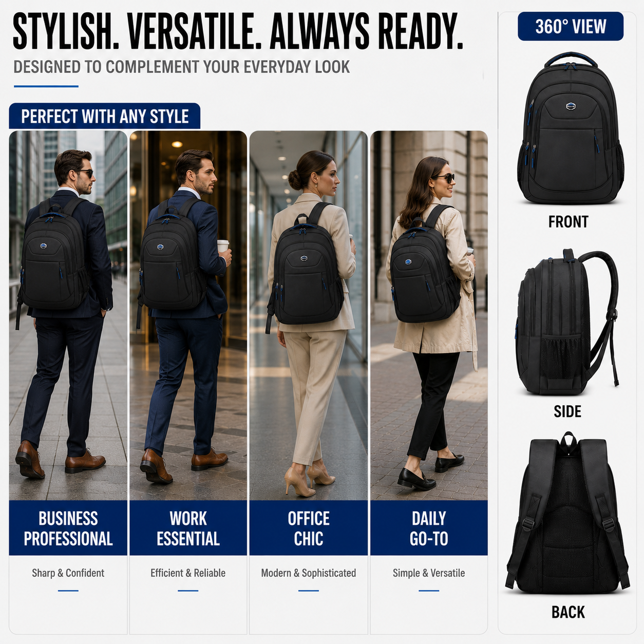 Nordspur | Oxford Business Backpack