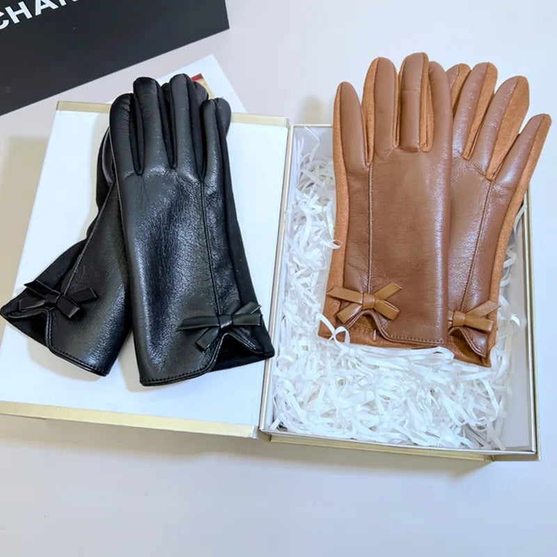 Nordspur | PU Leather Winter Gloves