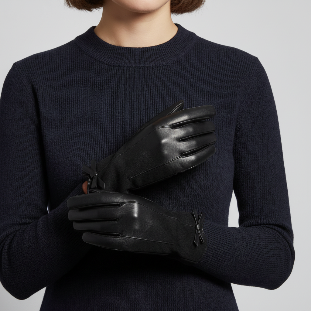 Nordspur | PU Leather Winter Gloves