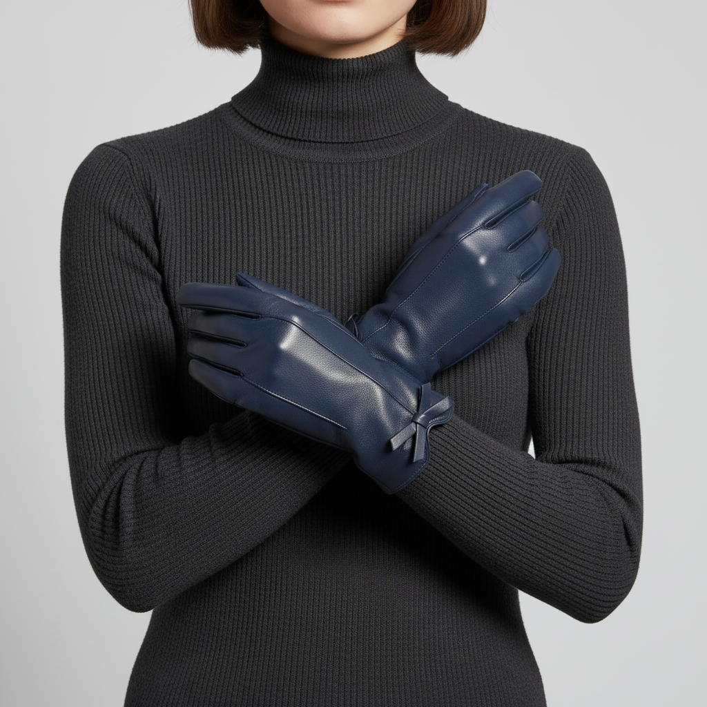 Nordspur | PU Leather Winter Gloves