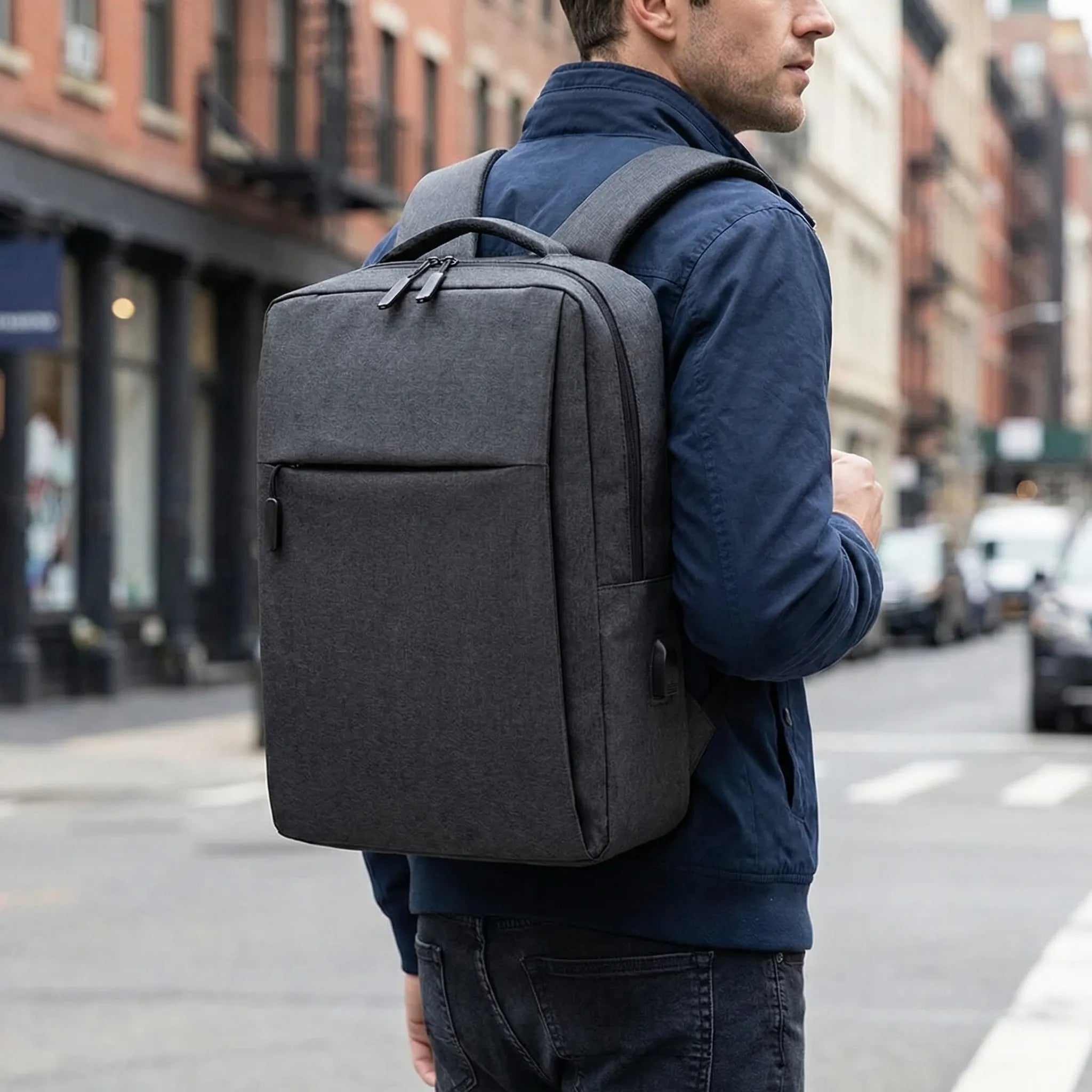 Nordspur | Packivo Water-Repellent Laptop Backpack With USB Port
