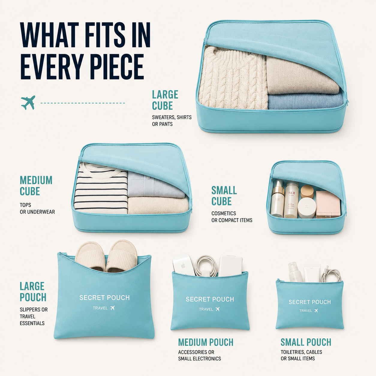 Nordspur | Packlyft Packing Cube Set