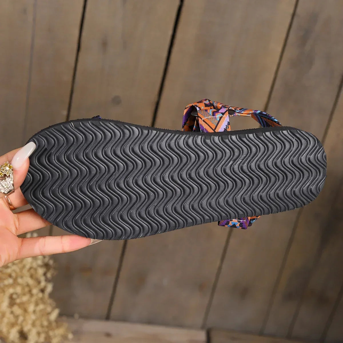 Nordspur | Paislea Paisley Pattern Ladies Walking Sandals