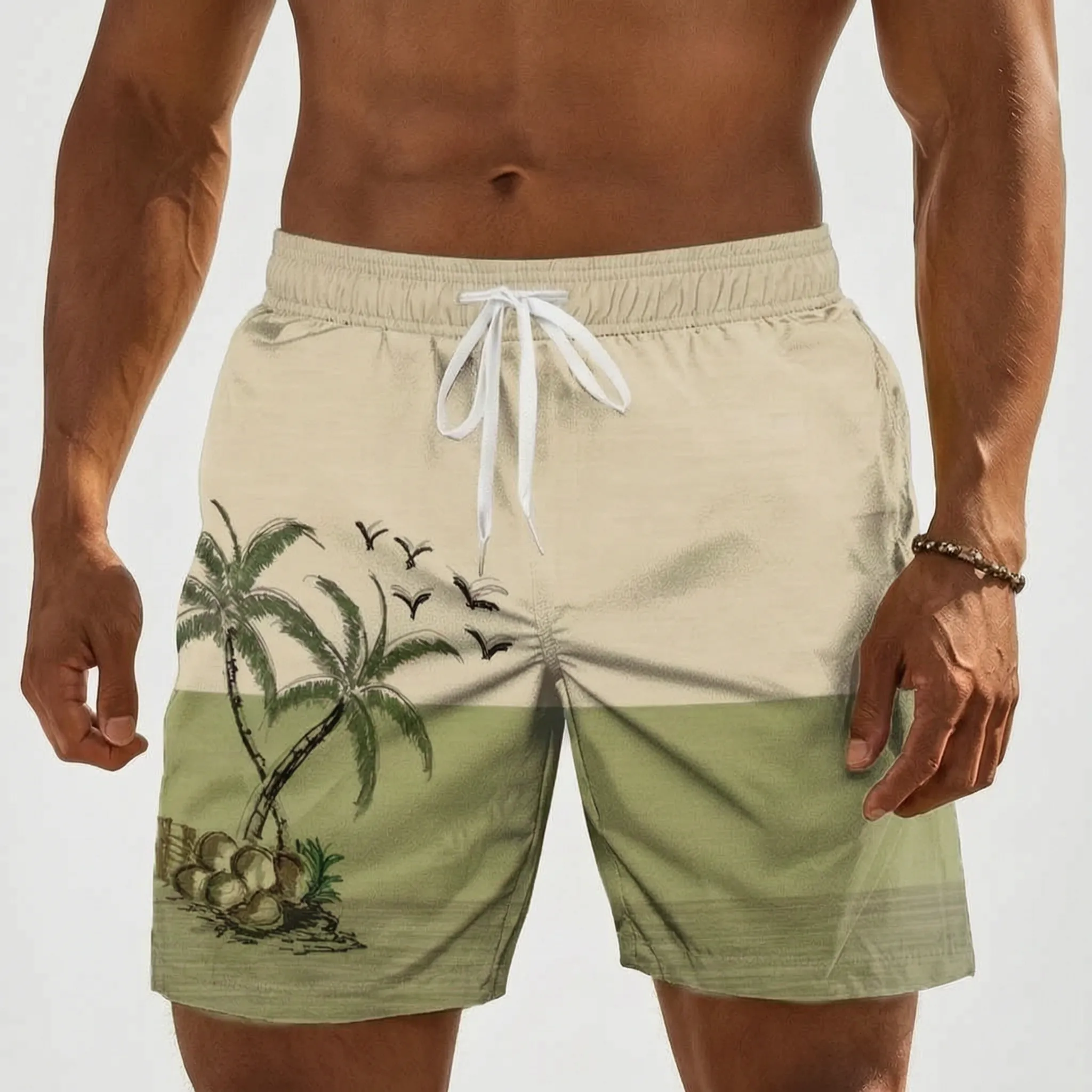 Nordspur | Palmorna Casual Graphic Men's Swim Shorts