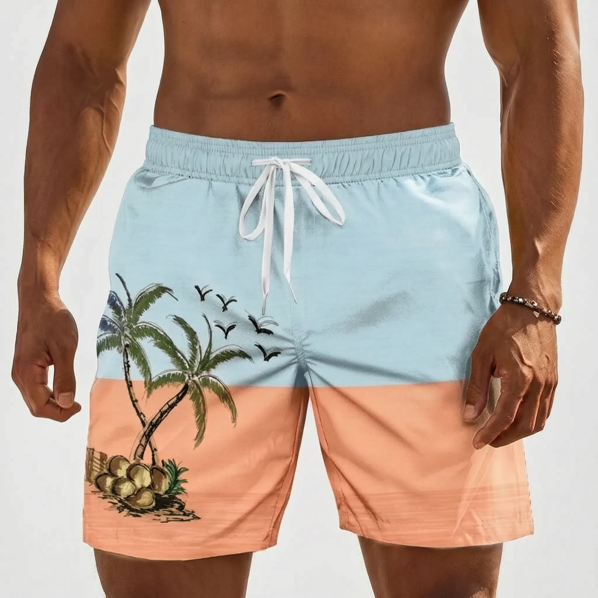 Nordspur | Palmorna Casual Graphic Men's Swim Shorts