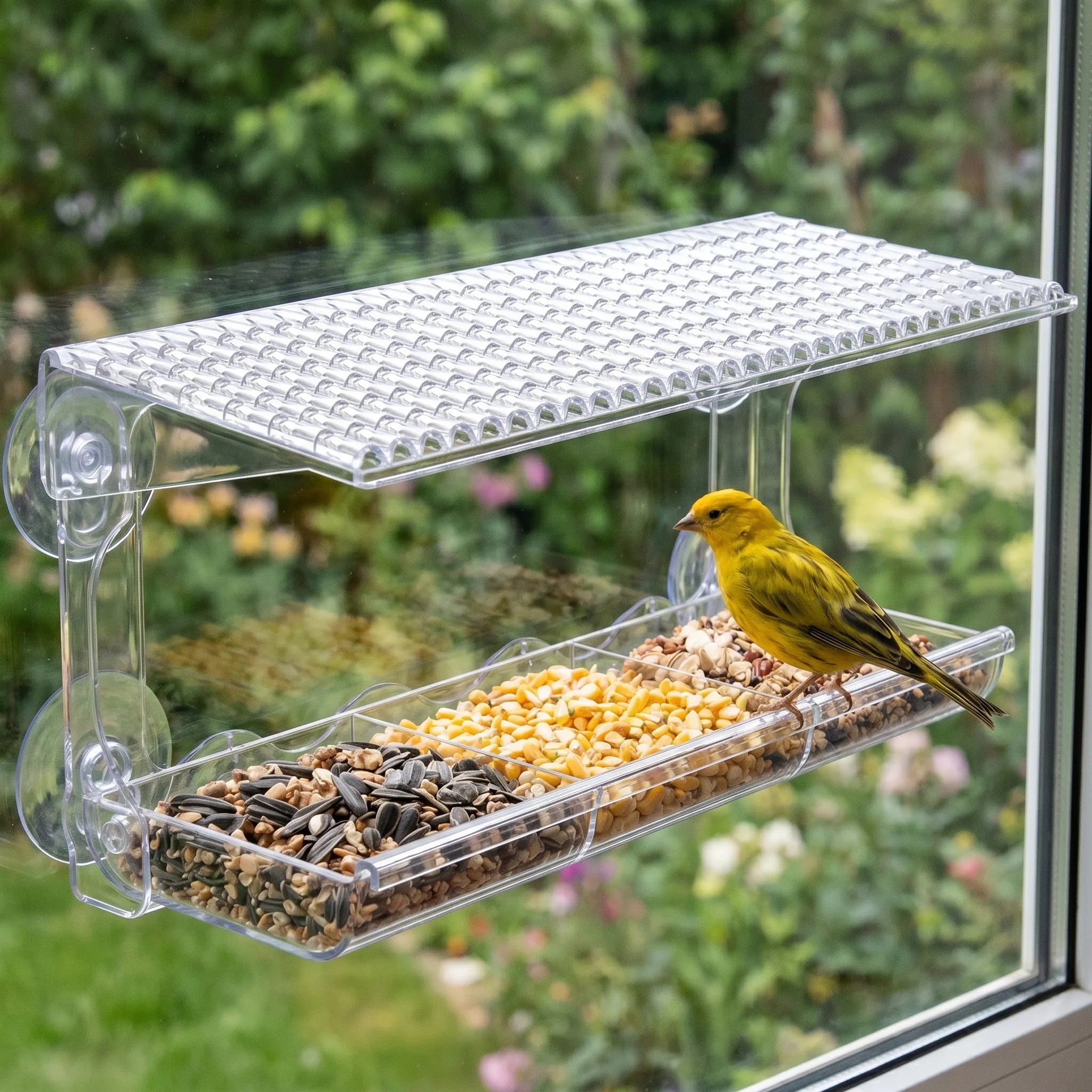 Nordspur | PanePerch Window Bird Feeder