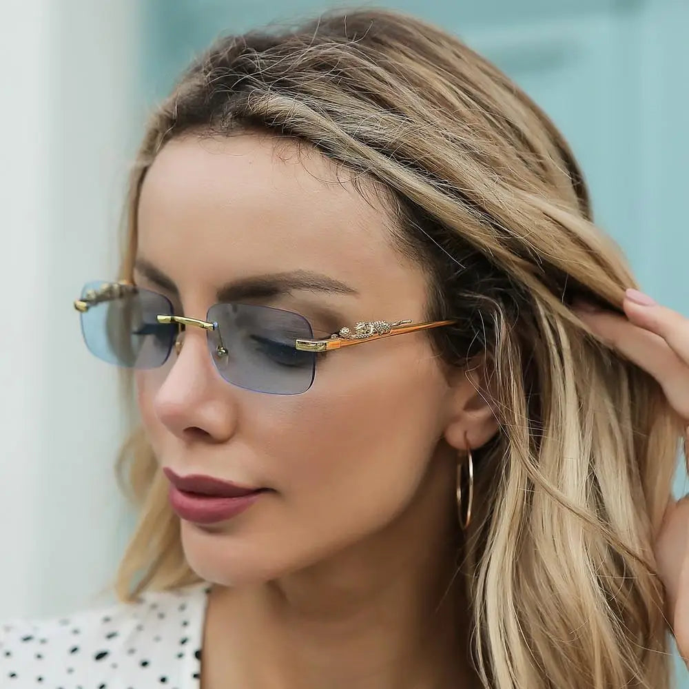 Nordspur | Panthrix Rimless Square Lens Sunglasses