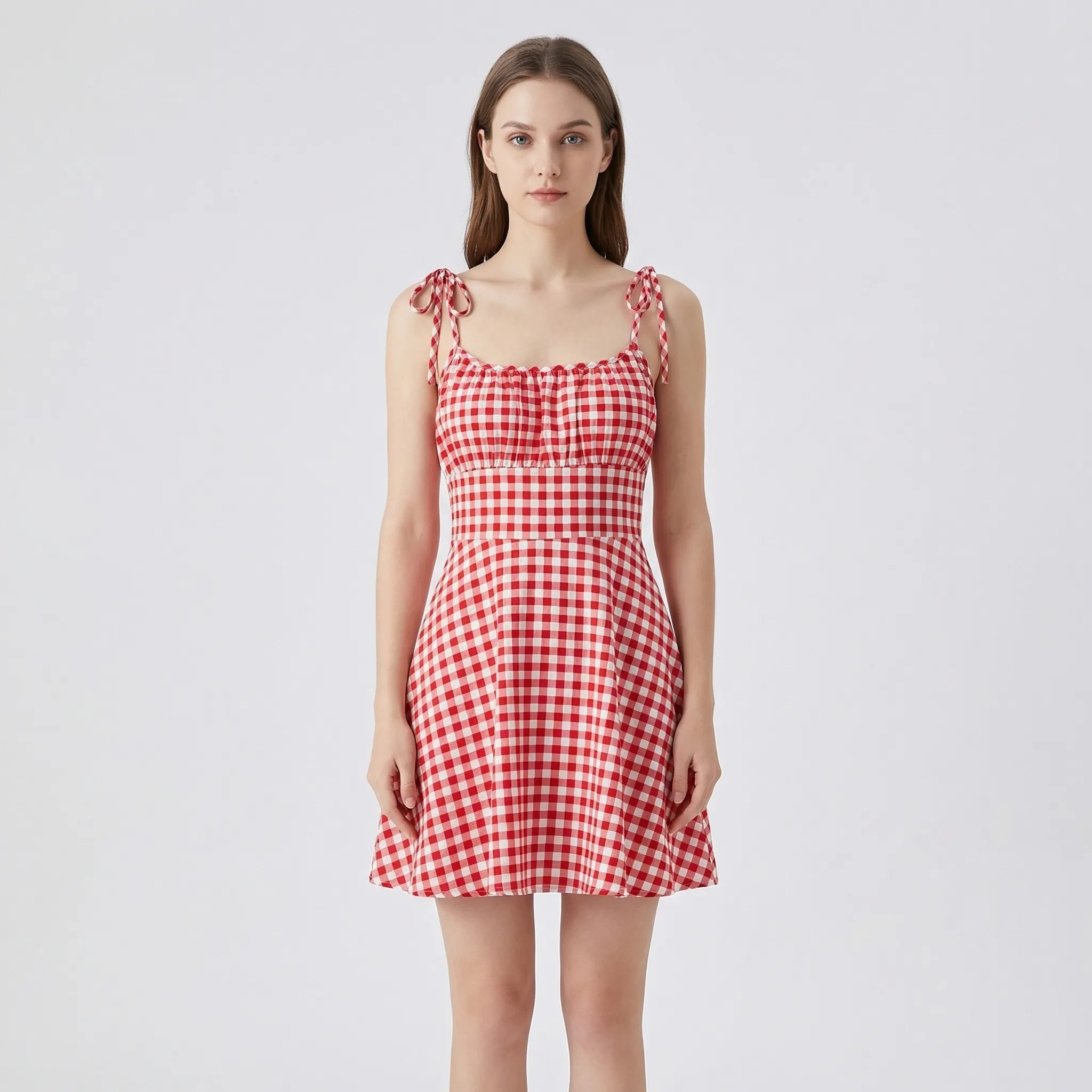 Nordspur | Parisia Floral Print Short Sundress With Tie Straps