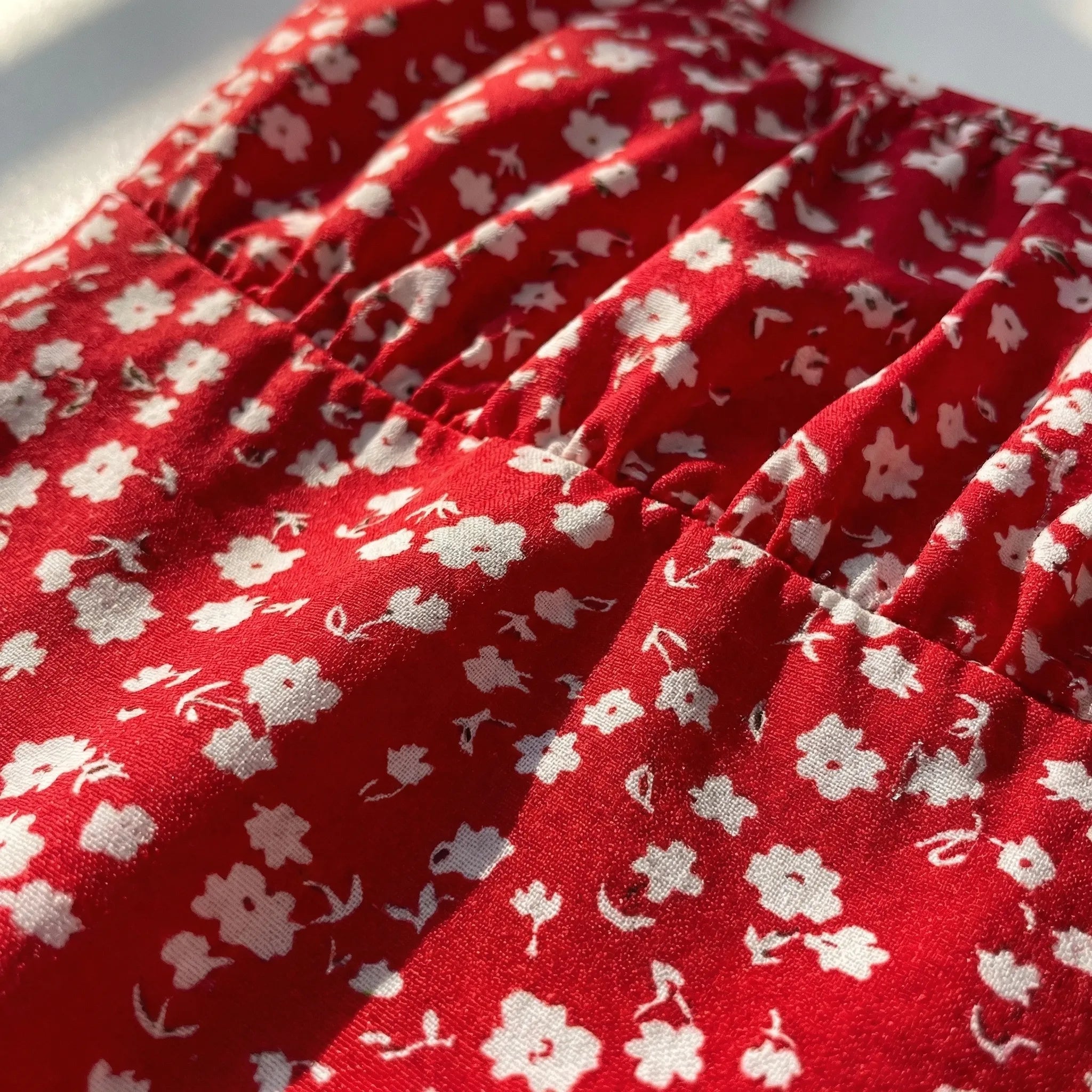 Nordspur | Parisia Floral Print Short Sundress With Tie Straps