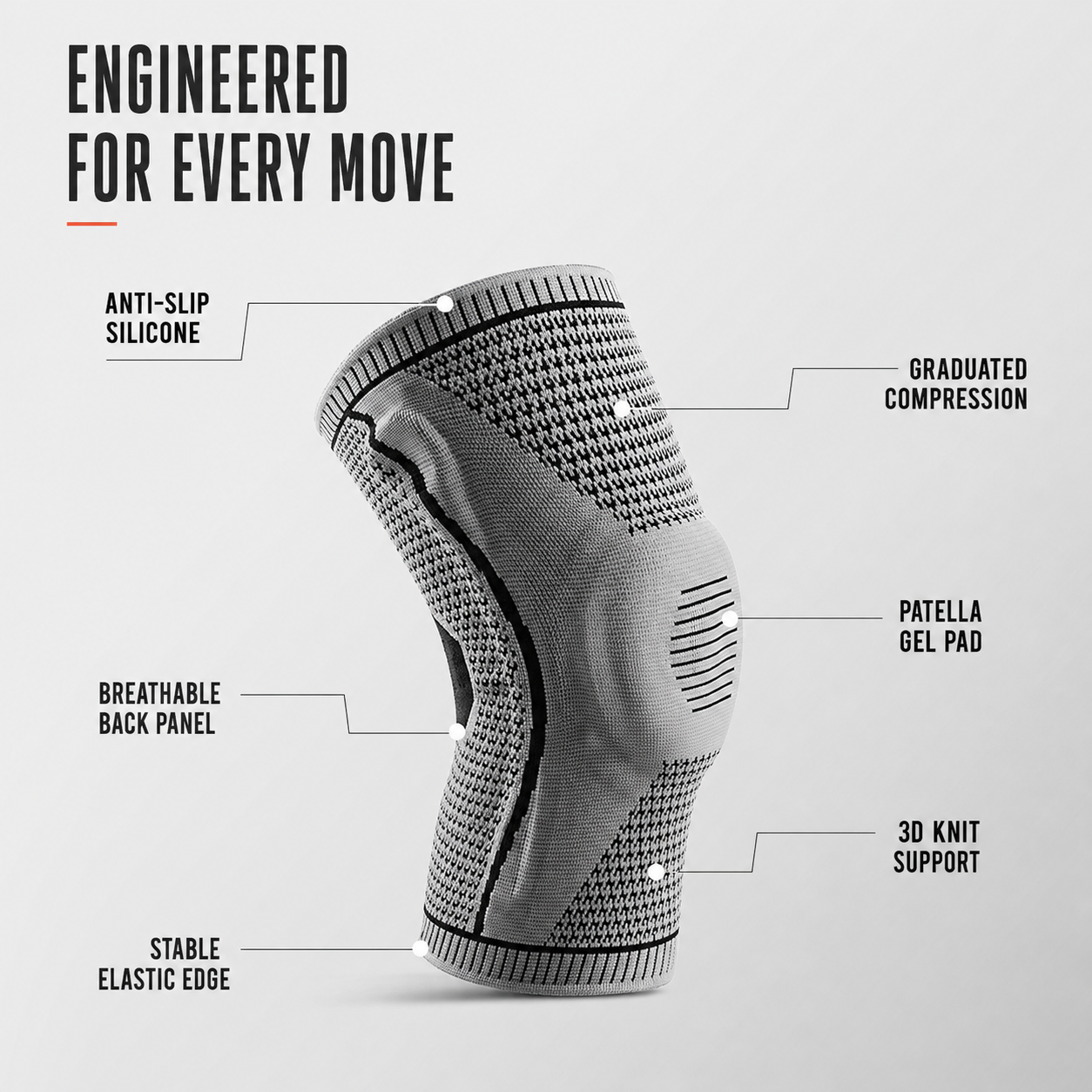 Nordspur | Patellex Compression Knee Sleeve