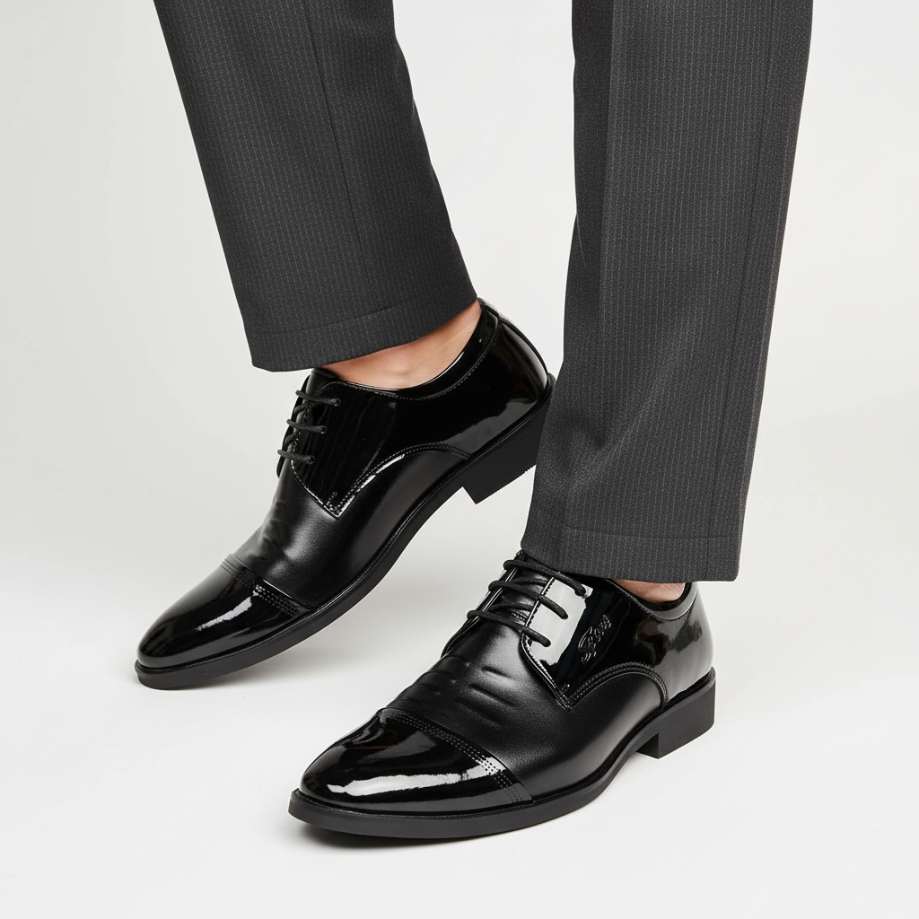 Nordspur | Patent Leather Oxford Shoe