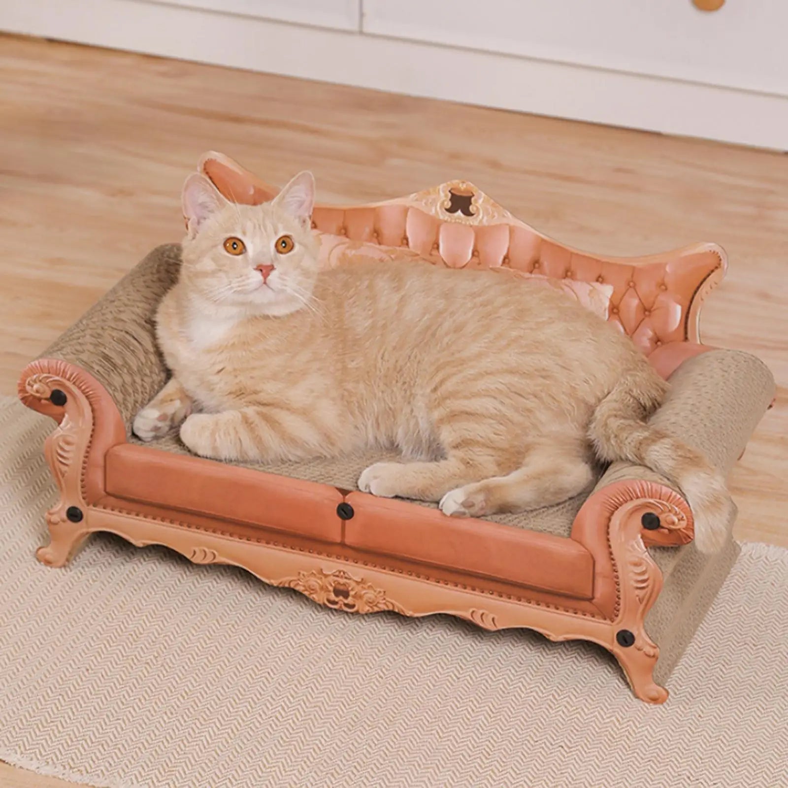 Nordspur | Pawlaise European Chaise-Style Cat Scratcher Bed