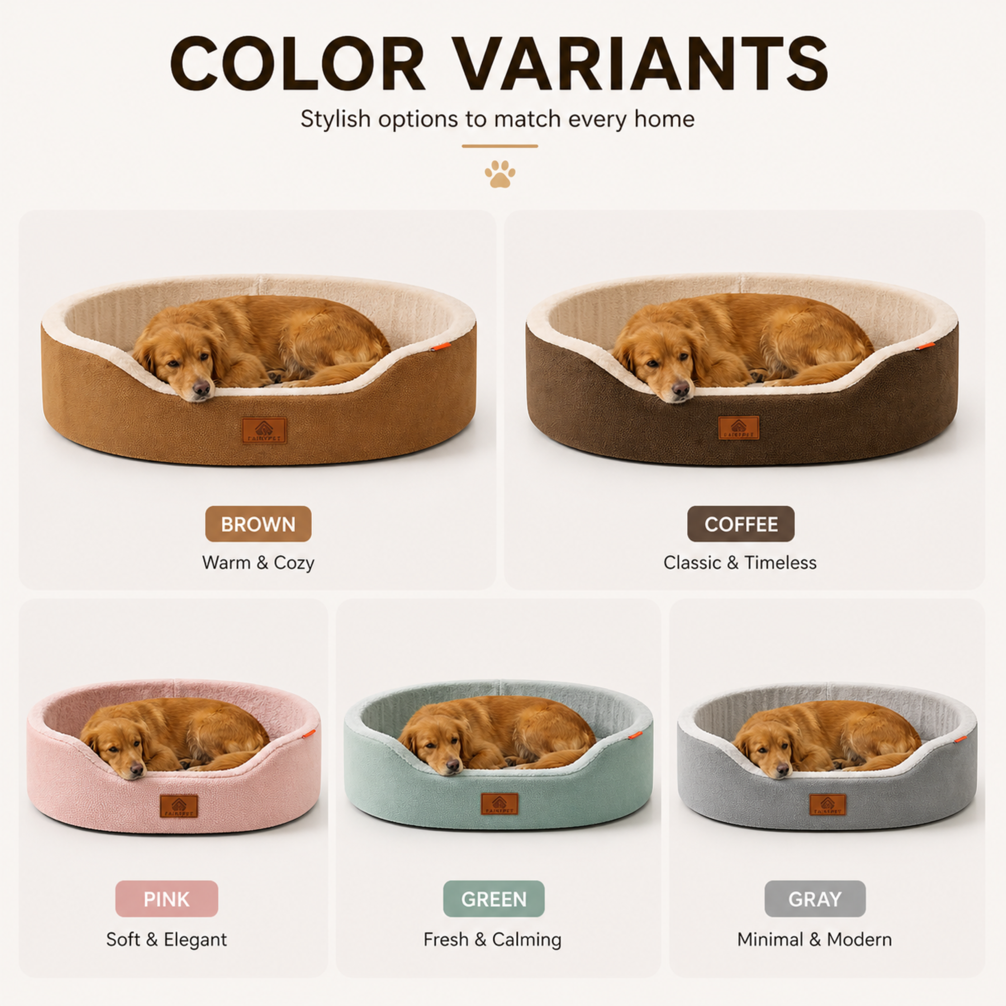 Nordspur | Pawvello Orthopedic Couch-Style Pet Bed