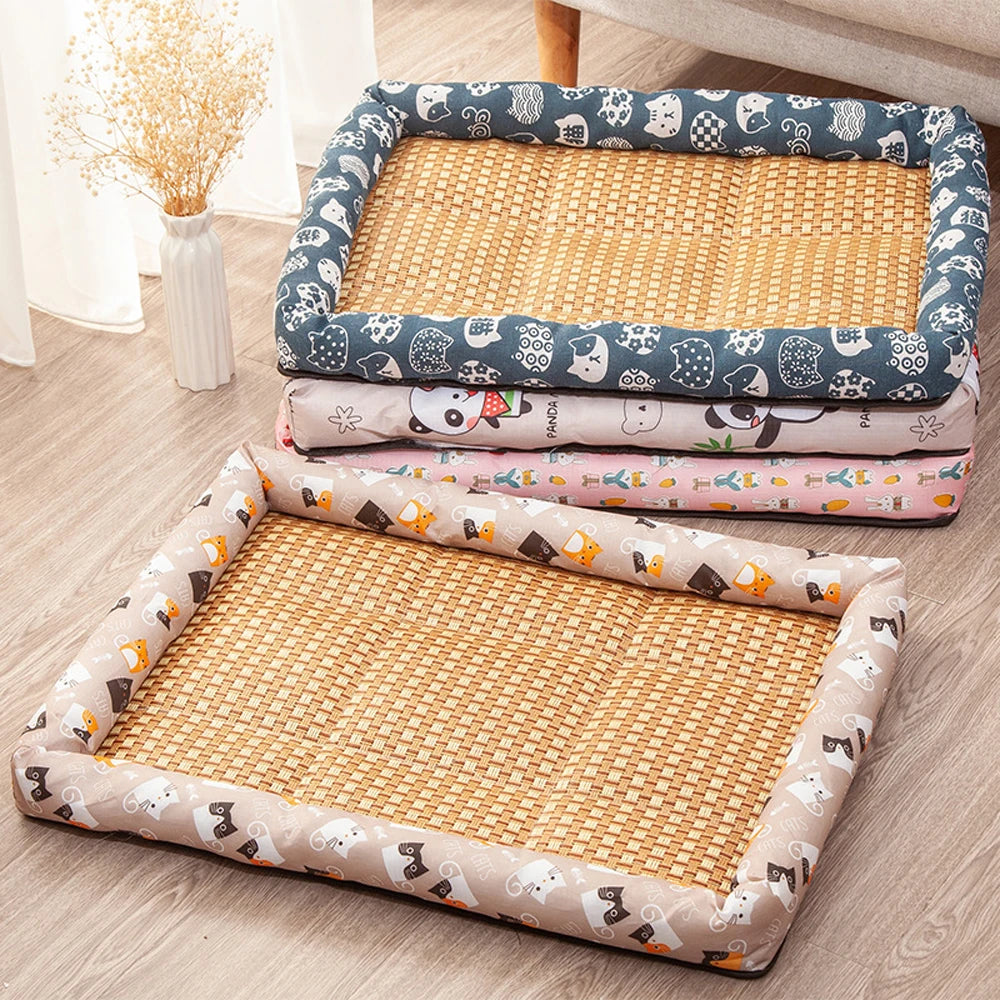 Nordspur | Pawvelo Woven Rattan Cooling Pet Bed