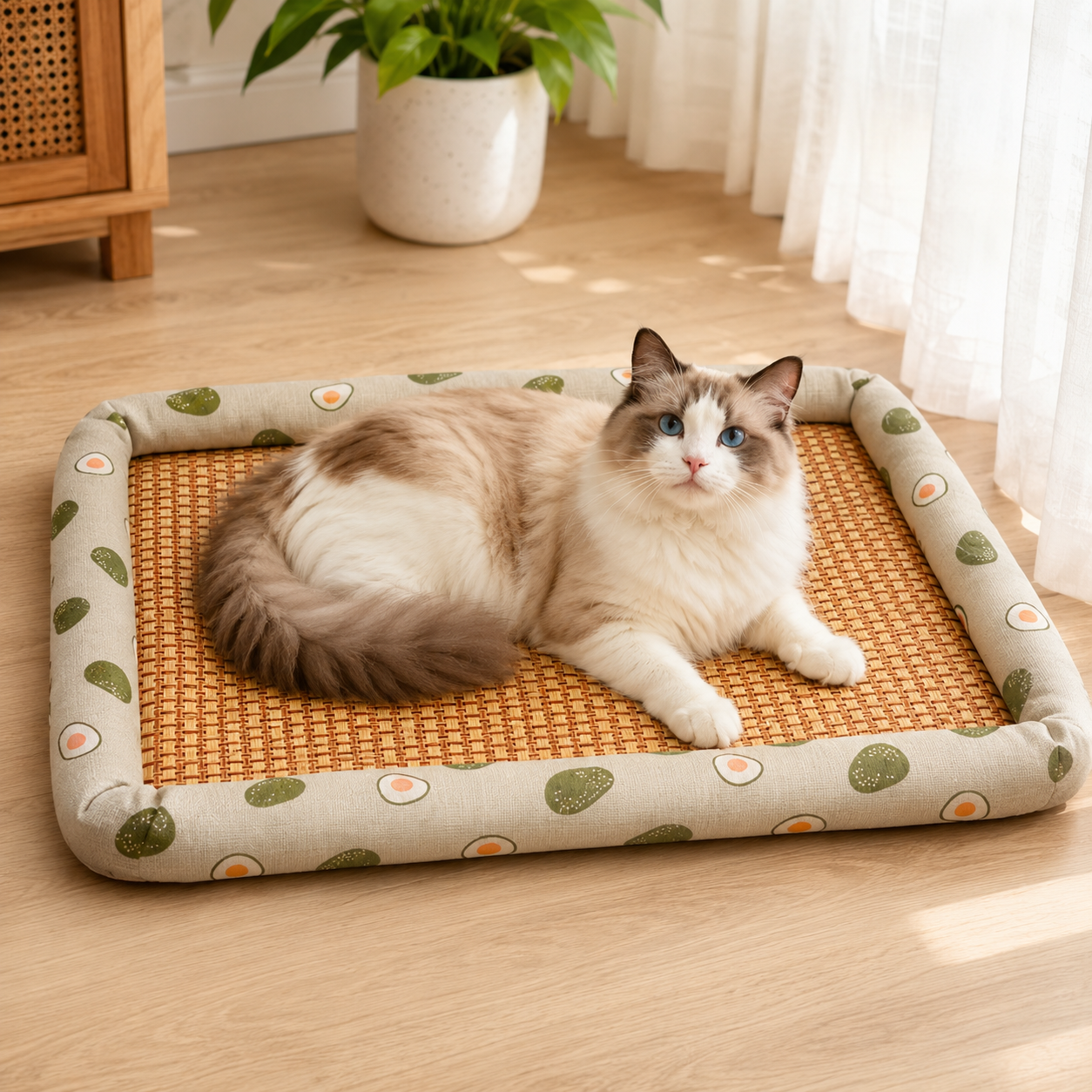 Nordspur | Pawvelo Woven Rattan Cooling Pet Bed