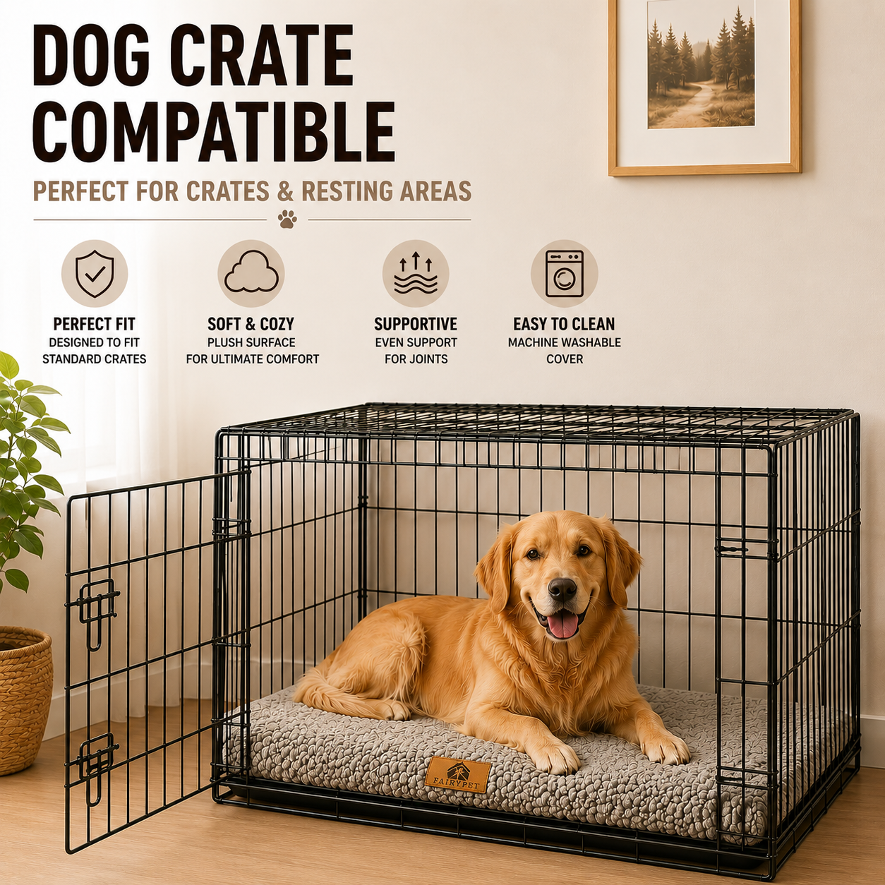 Nordspur | Pawventure Flat Orthopedic Foam Dog Mat