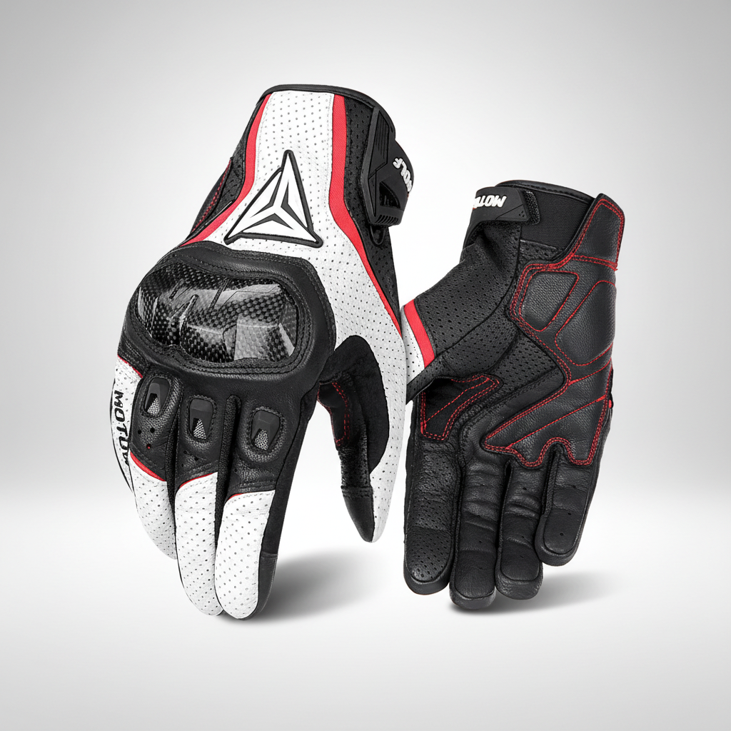 Nordspur | Perforated Real Leather Gloves