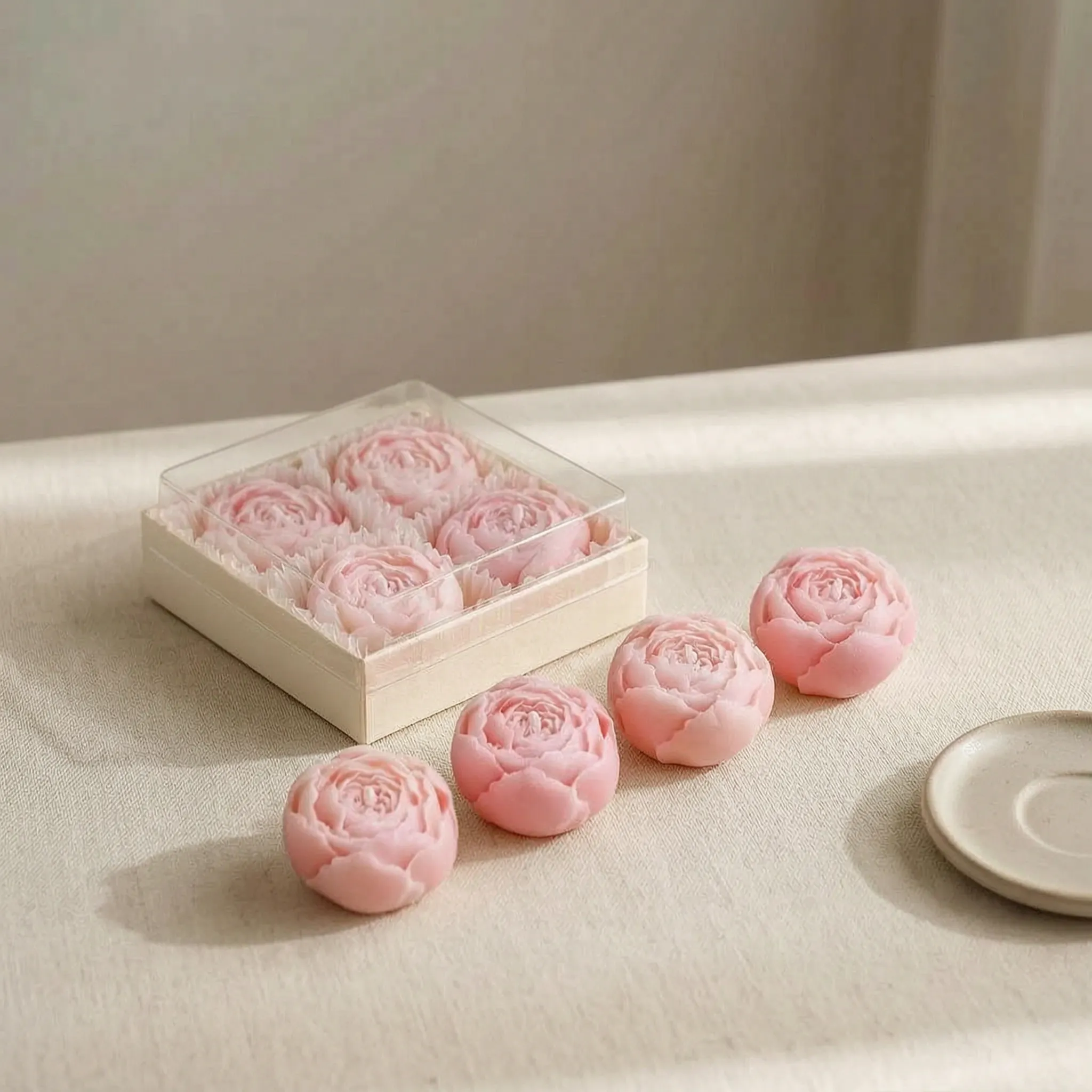 Nordspur | PetalWick Rose Shaped Scented Candles