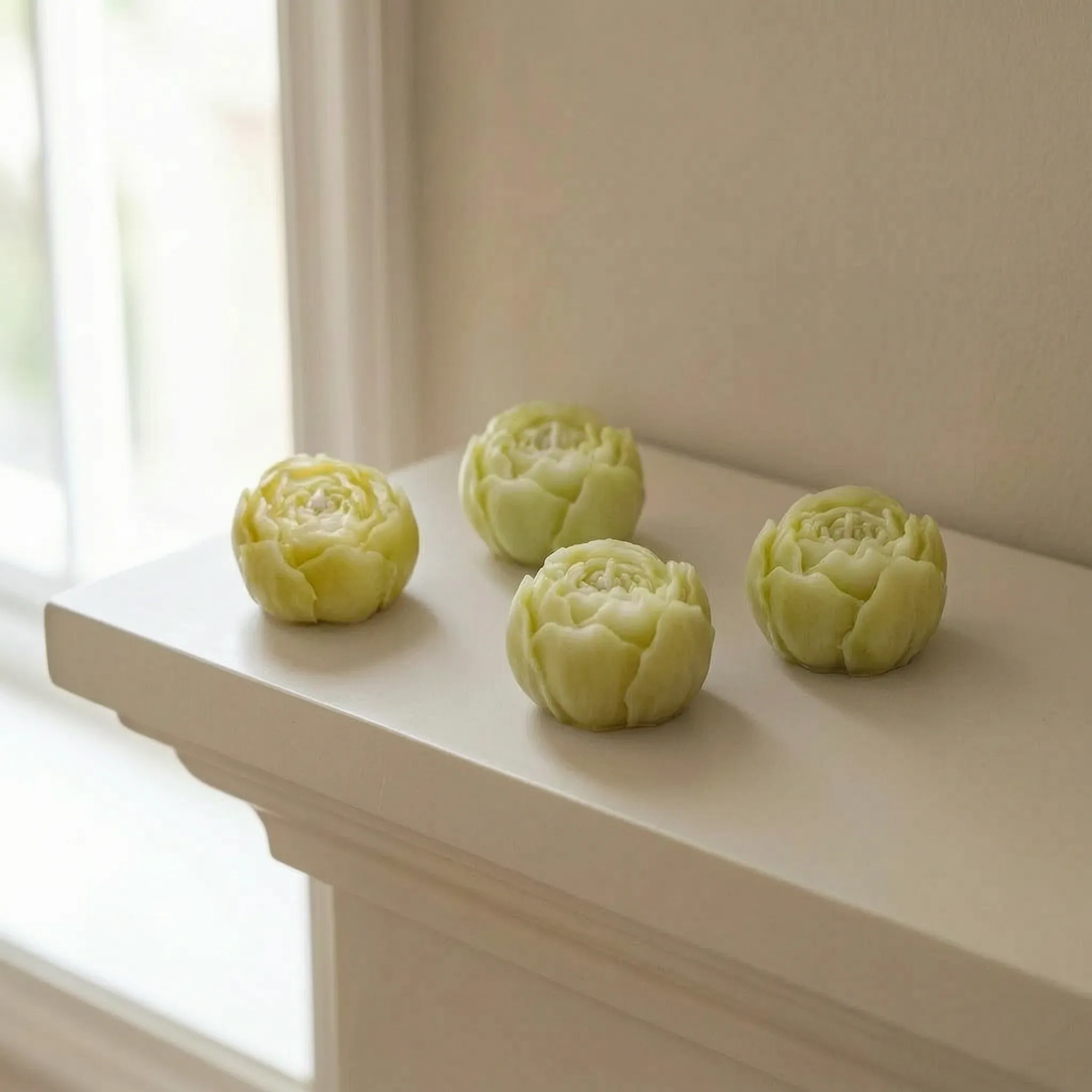 Nordspur | Petalora Rose Shaped Scented Candles