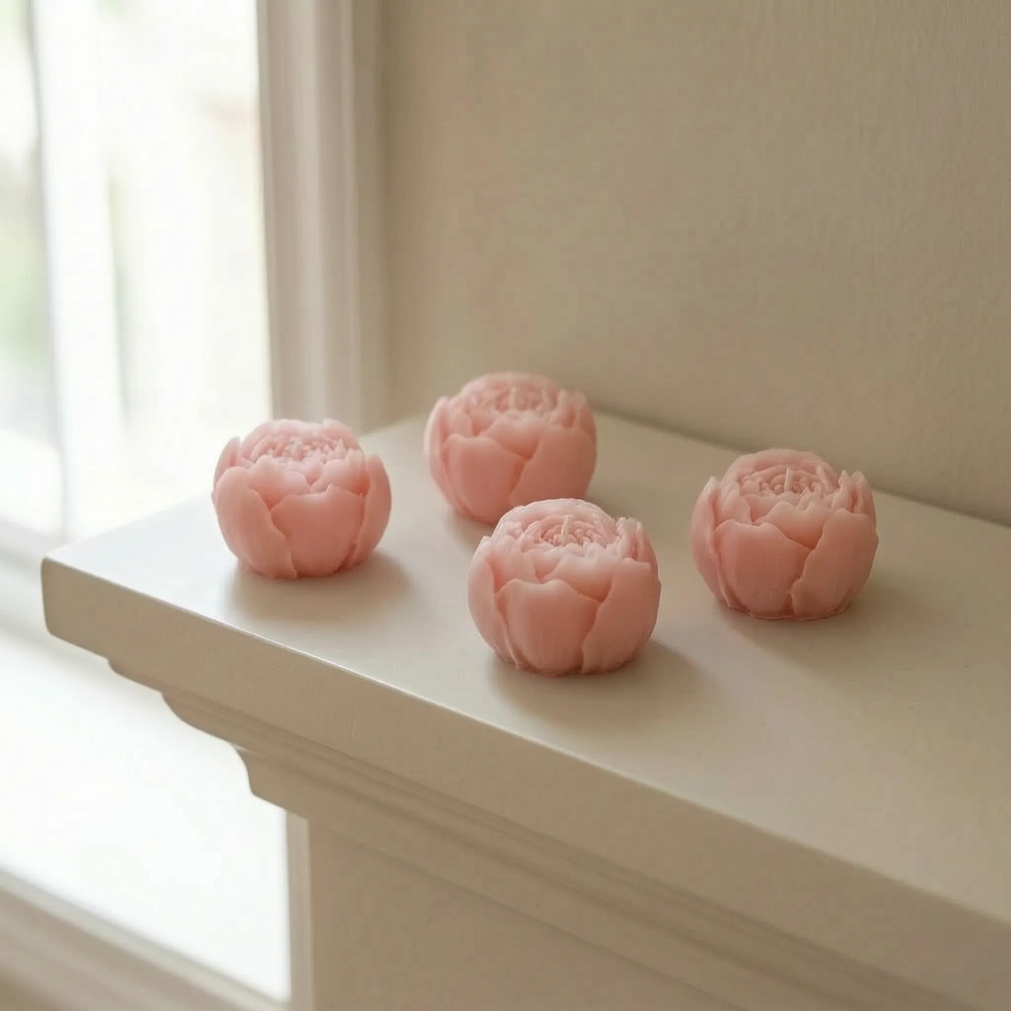 Nordspur | Petalora Rose Shaped Scented Candles