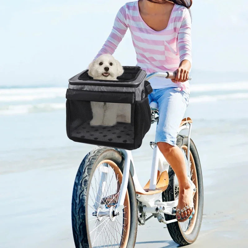 Nordspur | Petcycle Foldable Soft-Sided Bike Pet Basket