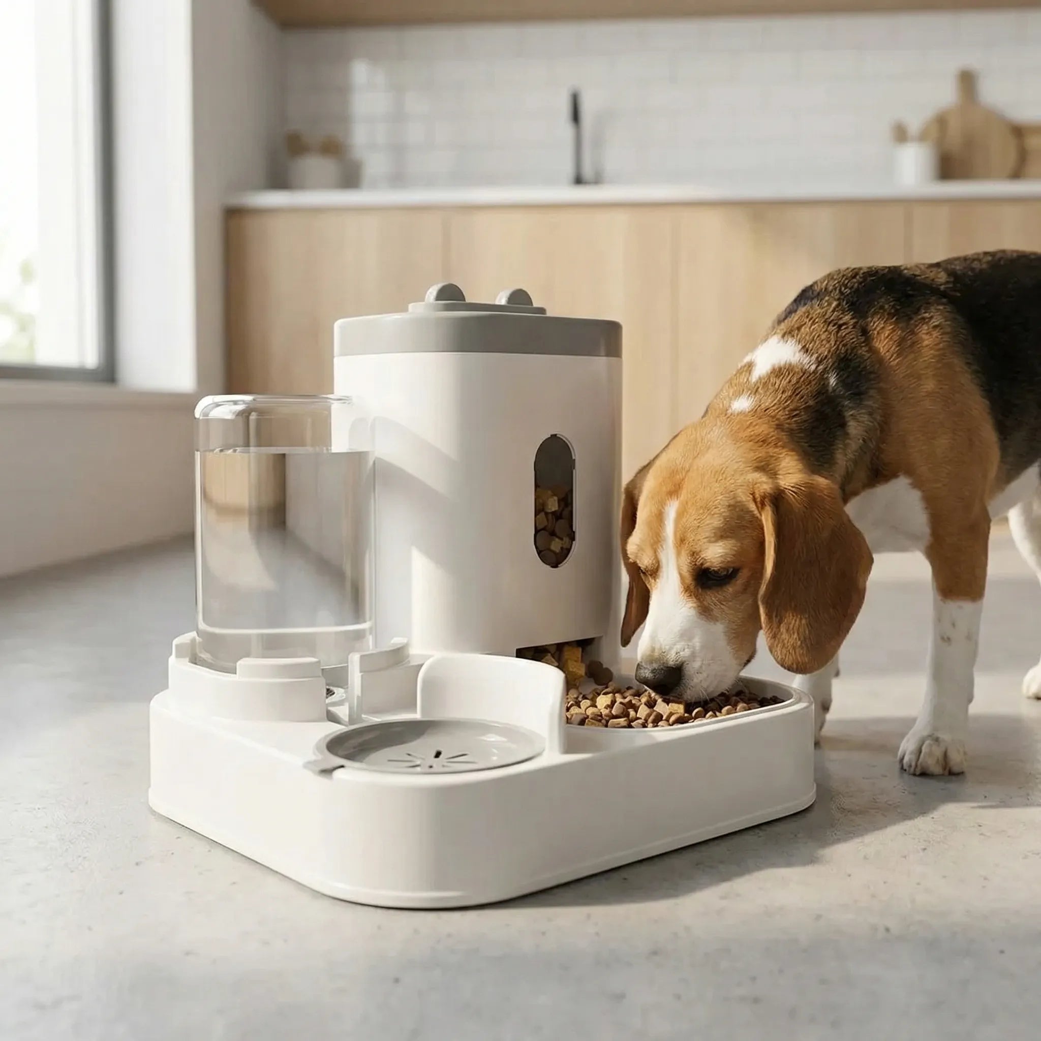 Nordspur | Petflow Automatic Gravity-Fed Food And Water Station