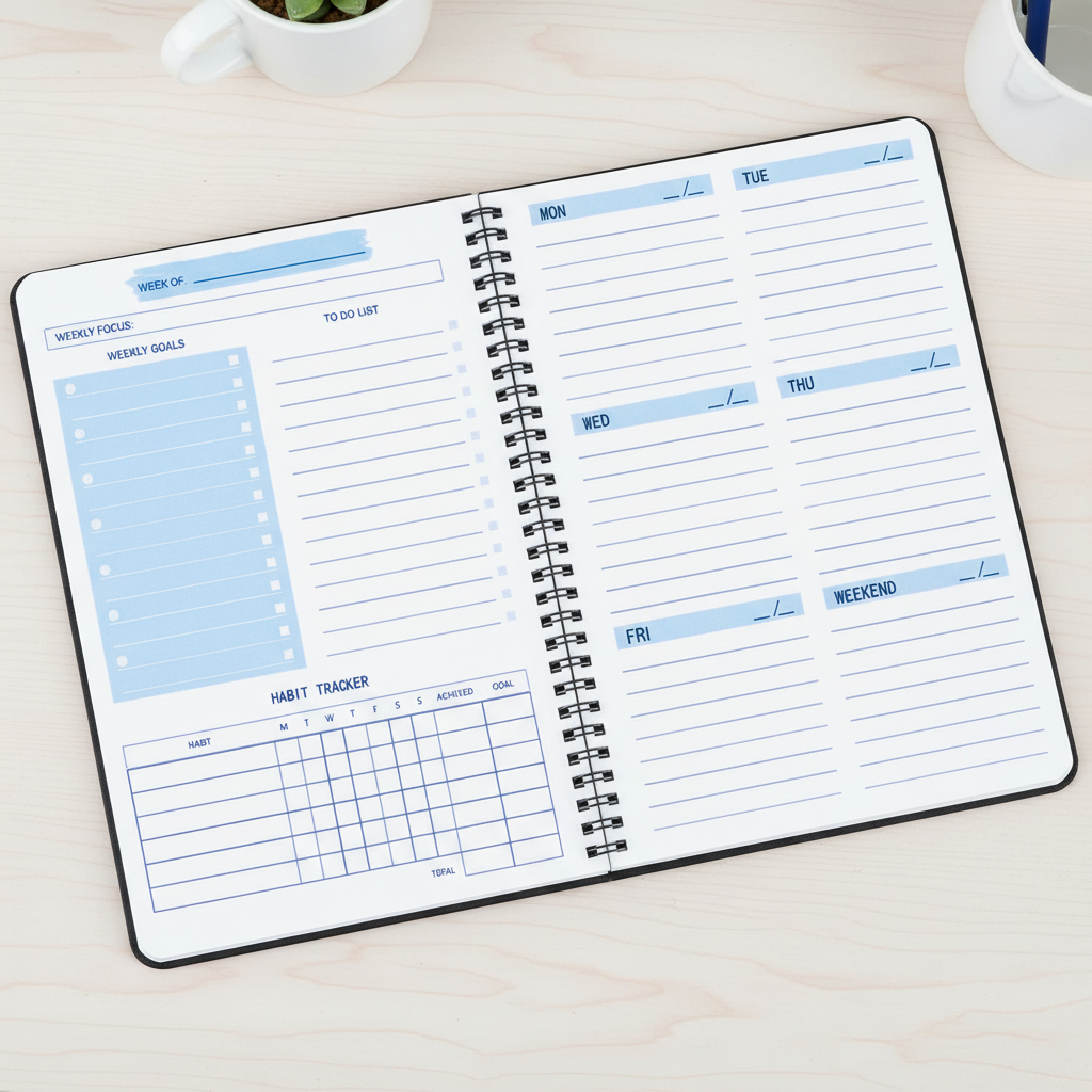 Nordspur | Planiflo Spiral Bound Weekly Planner