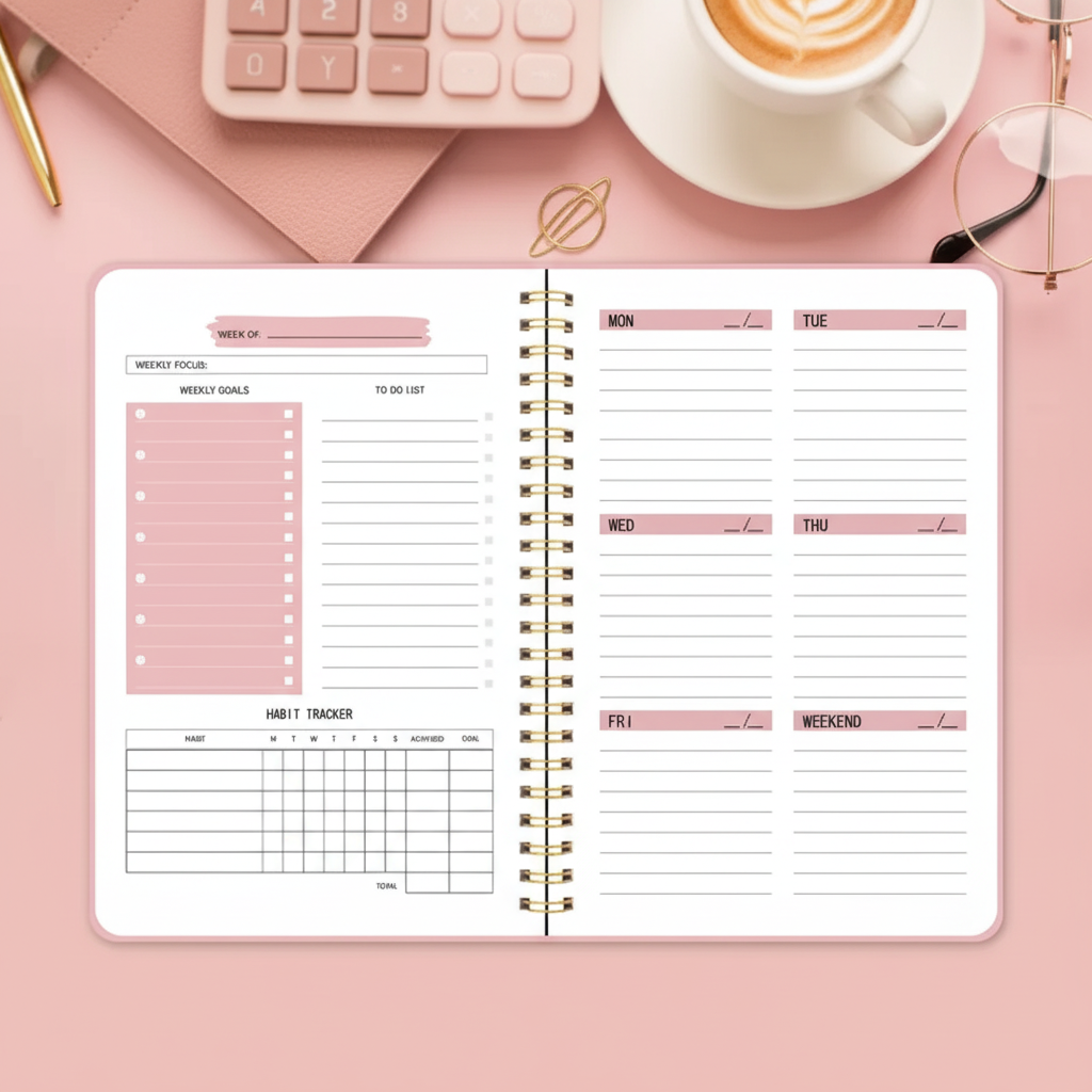 Nordspur | Planovia A5 Weekly Spiral Planner