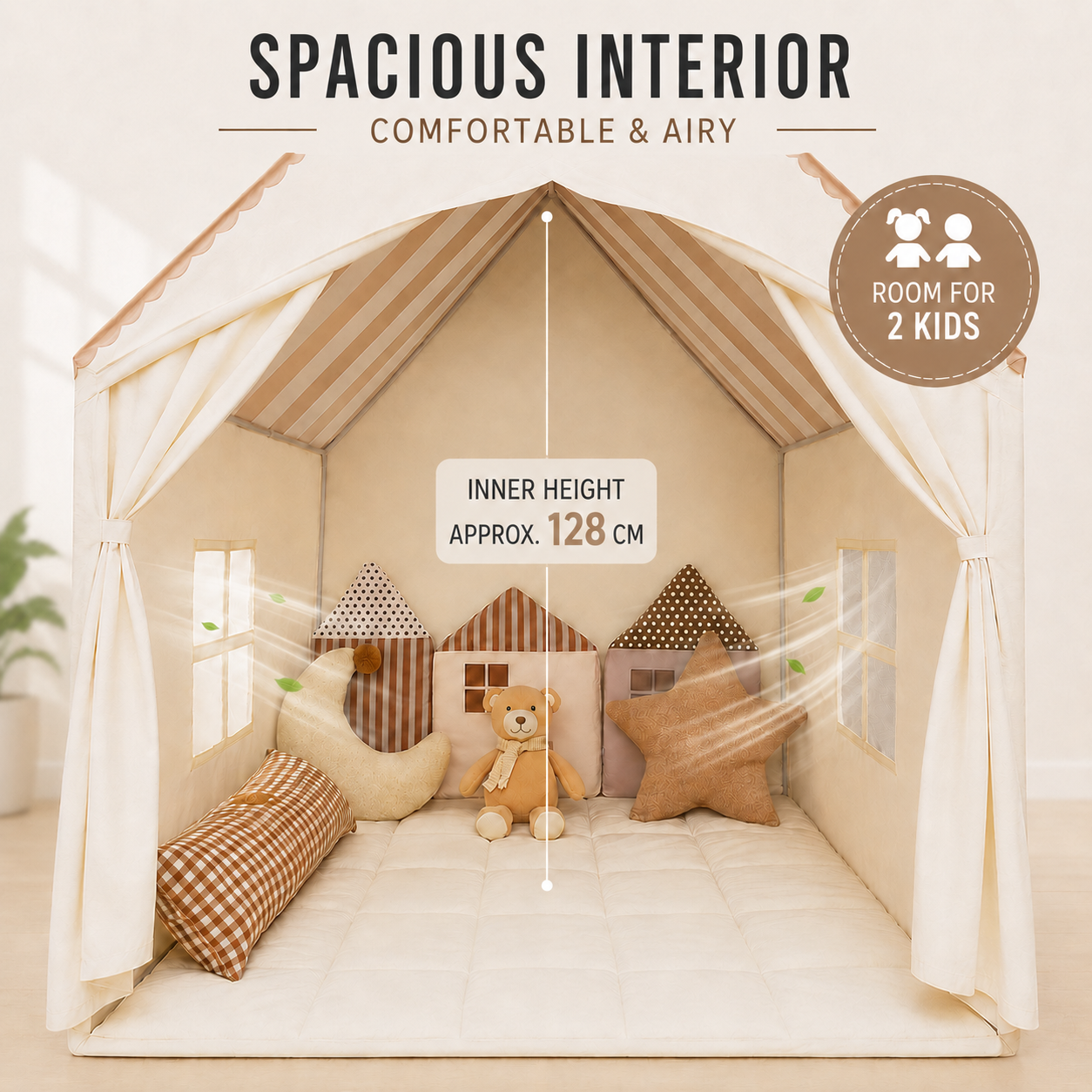 Nordspur | PlayNook Foldable Indoor Playhouse