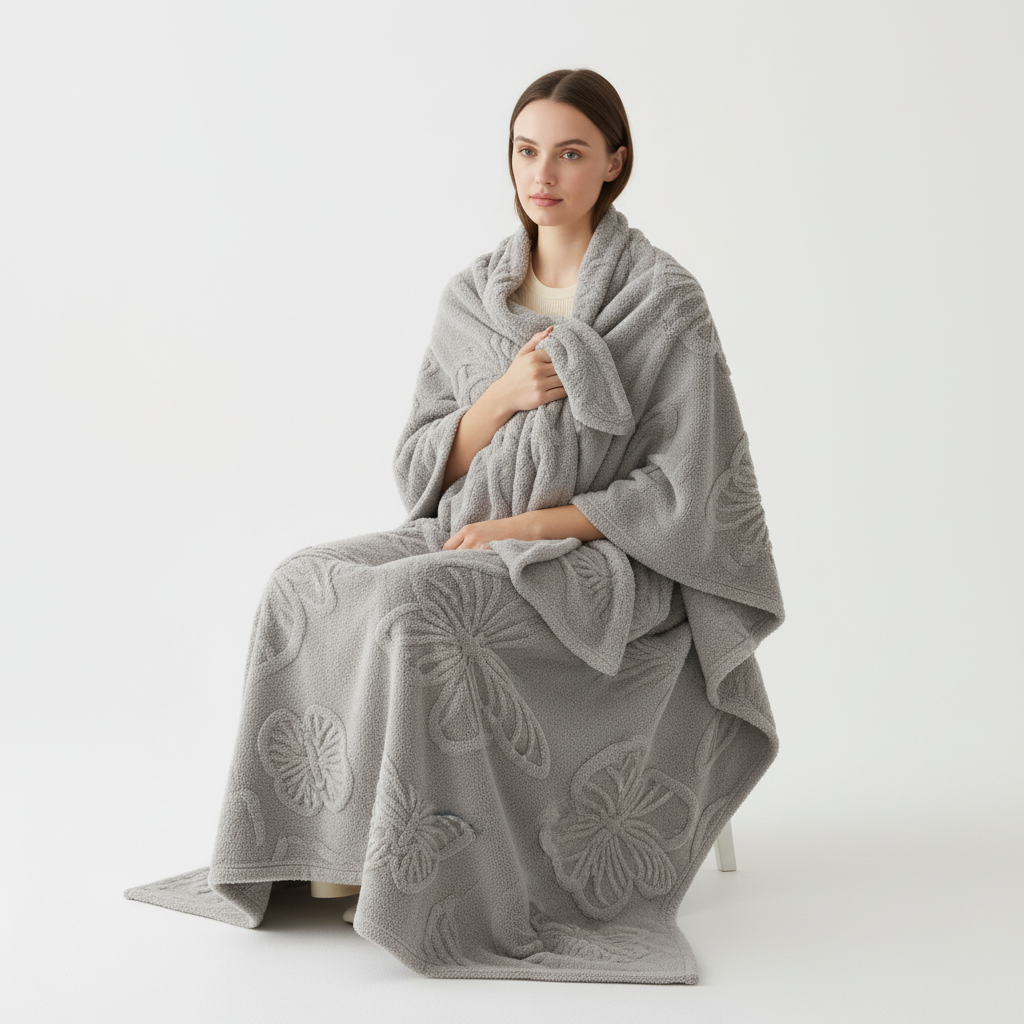 Nordspur | Plush Coral Fleece Throw