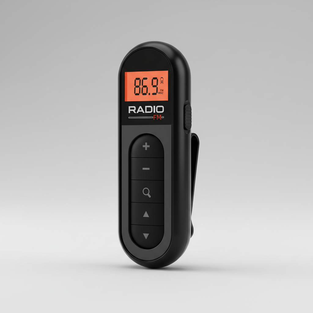 Nordspur | PocketWave Rechargeable Pocket FM Radio