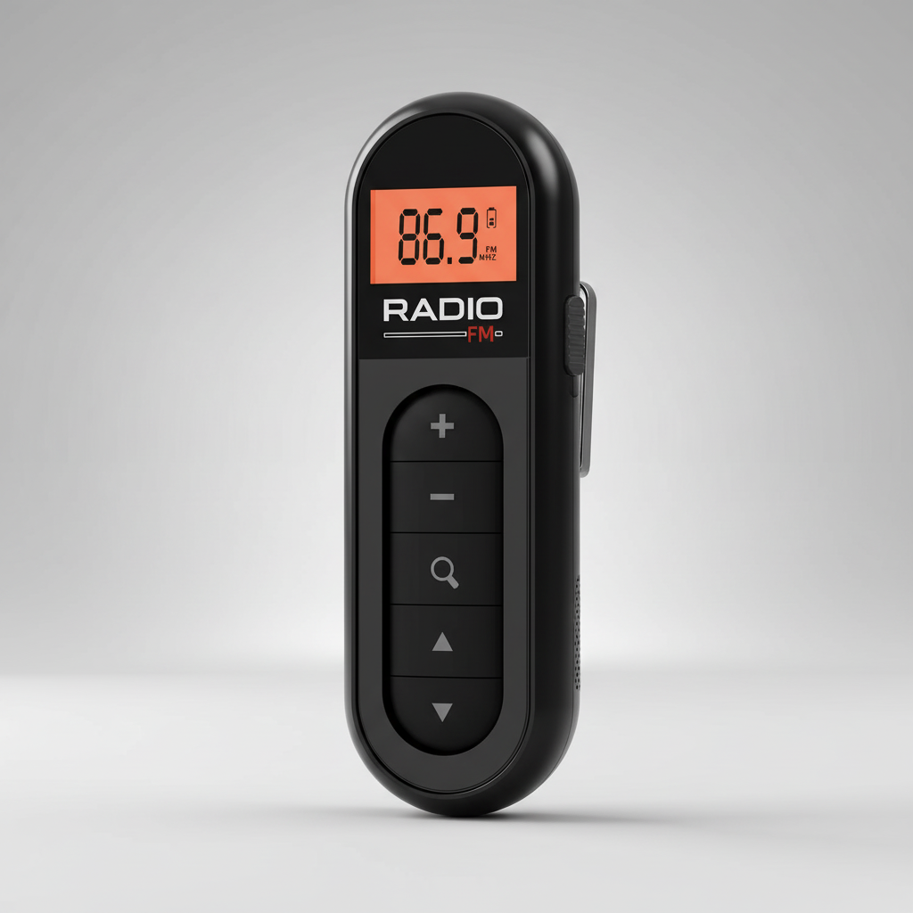 Nordspur | PocketWave Rechargeable Pocket FM Radio