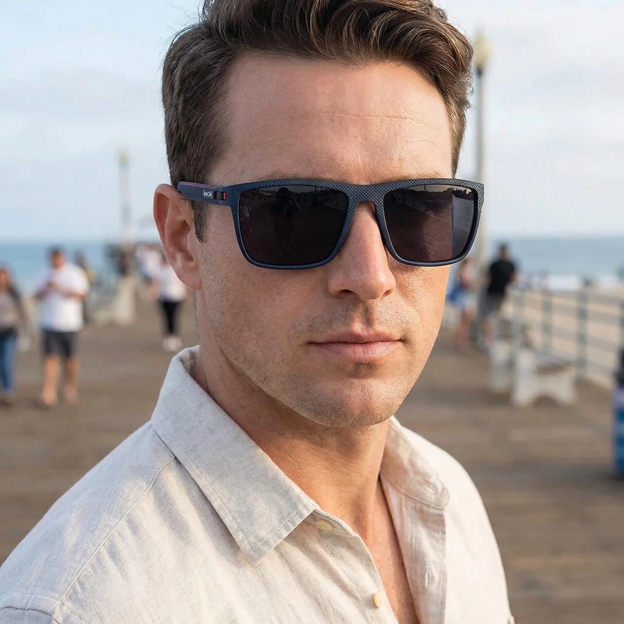 Nordspur | Polarex Polarised Square-Frame Sports Sunglasses