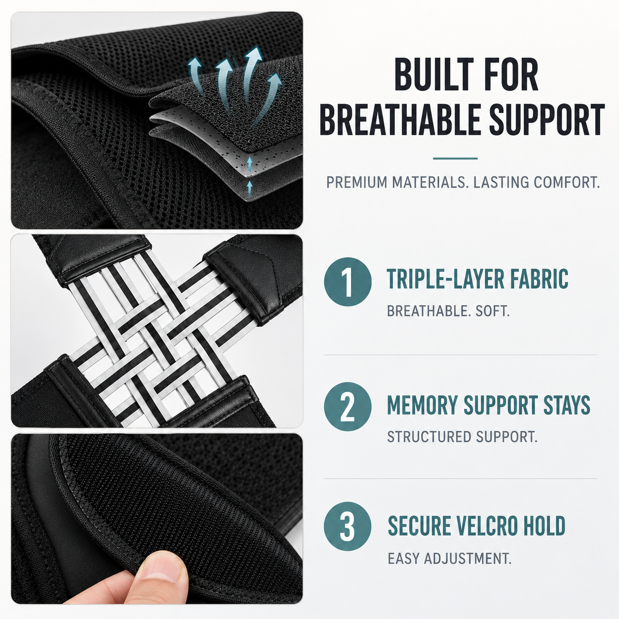 Nordspur | Postuvera Adjustable Posture Support Brace