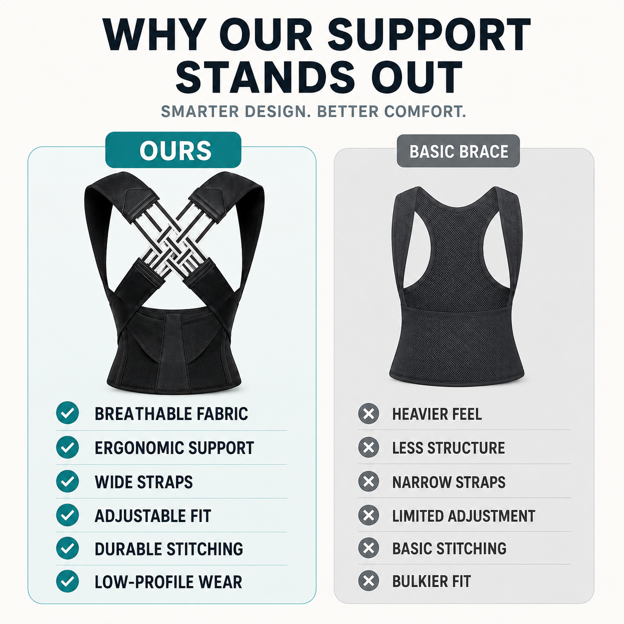 Nordspur | Postuvera Adjustable Posture Support Brace
