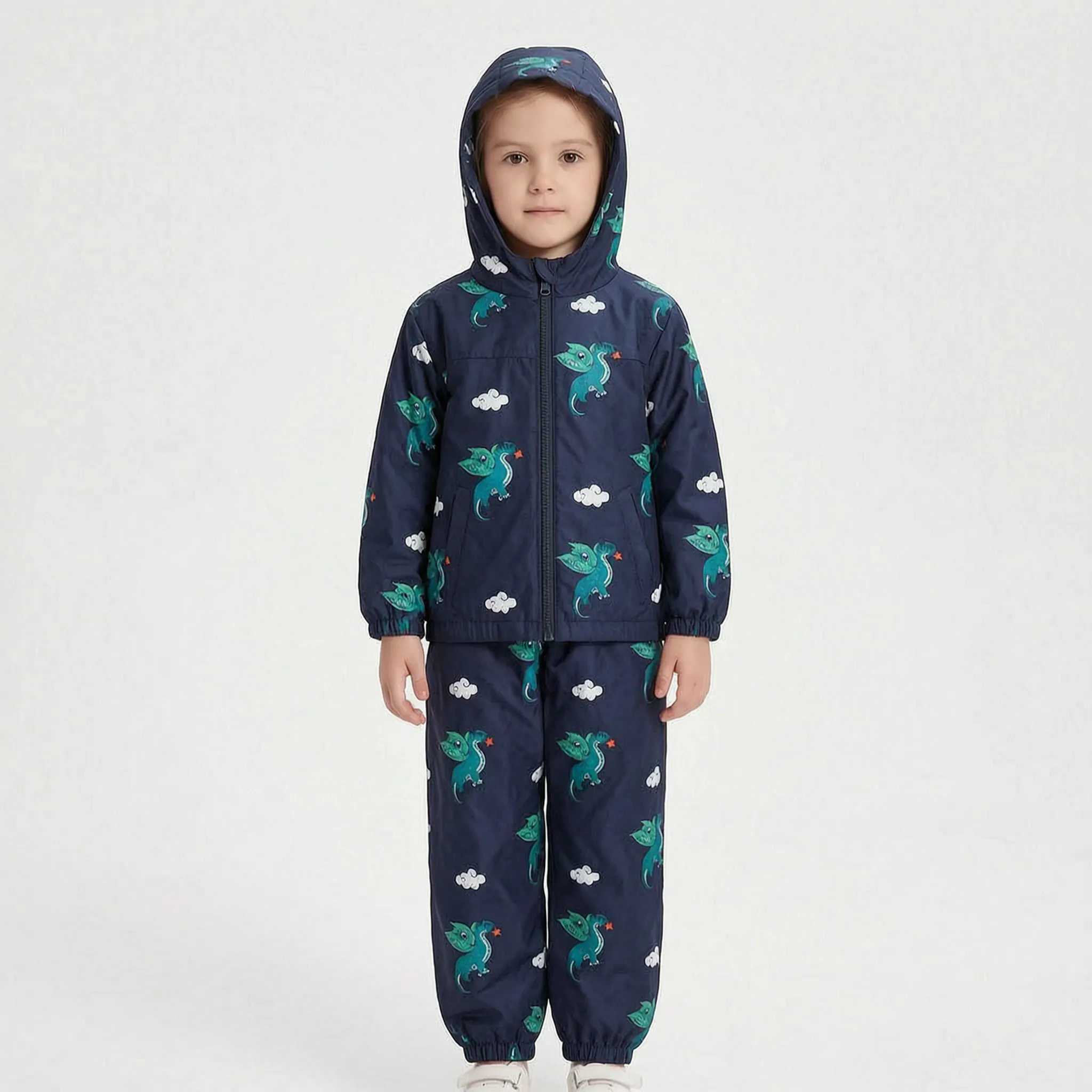 Nordspur | PuddleMate Children's Cartoon Outerwear Set