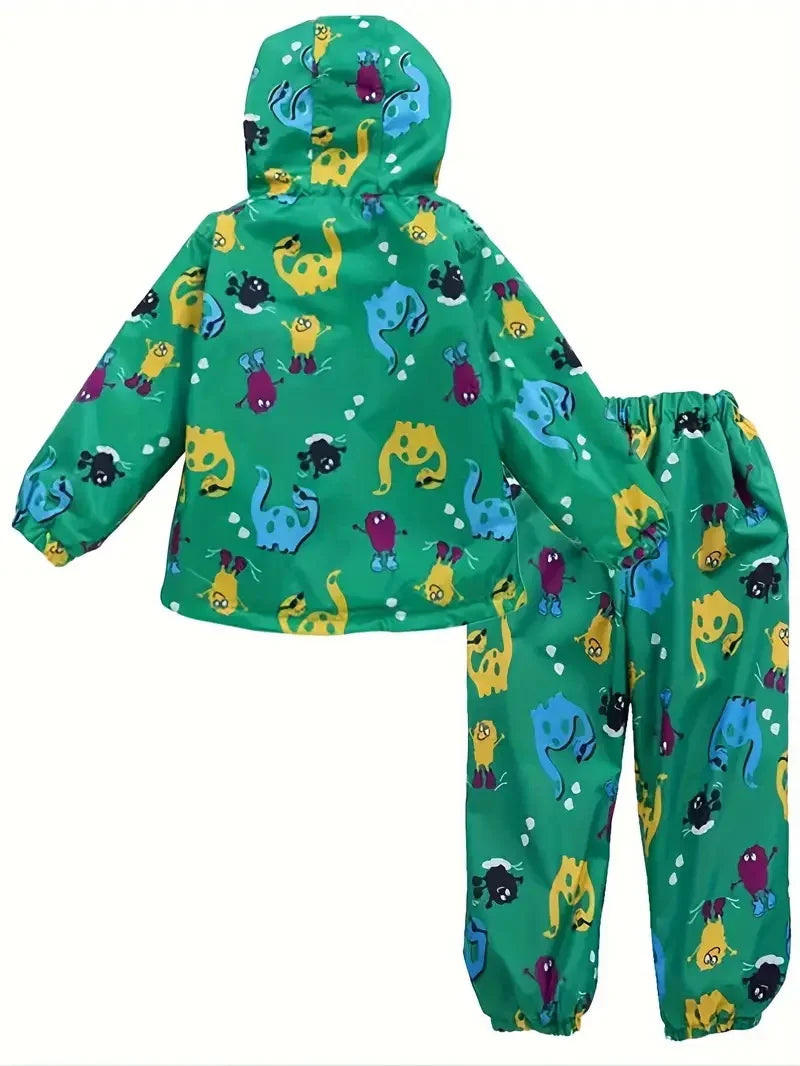 Nordspur | PuddleMate Children's Cartoon Outerwear Set