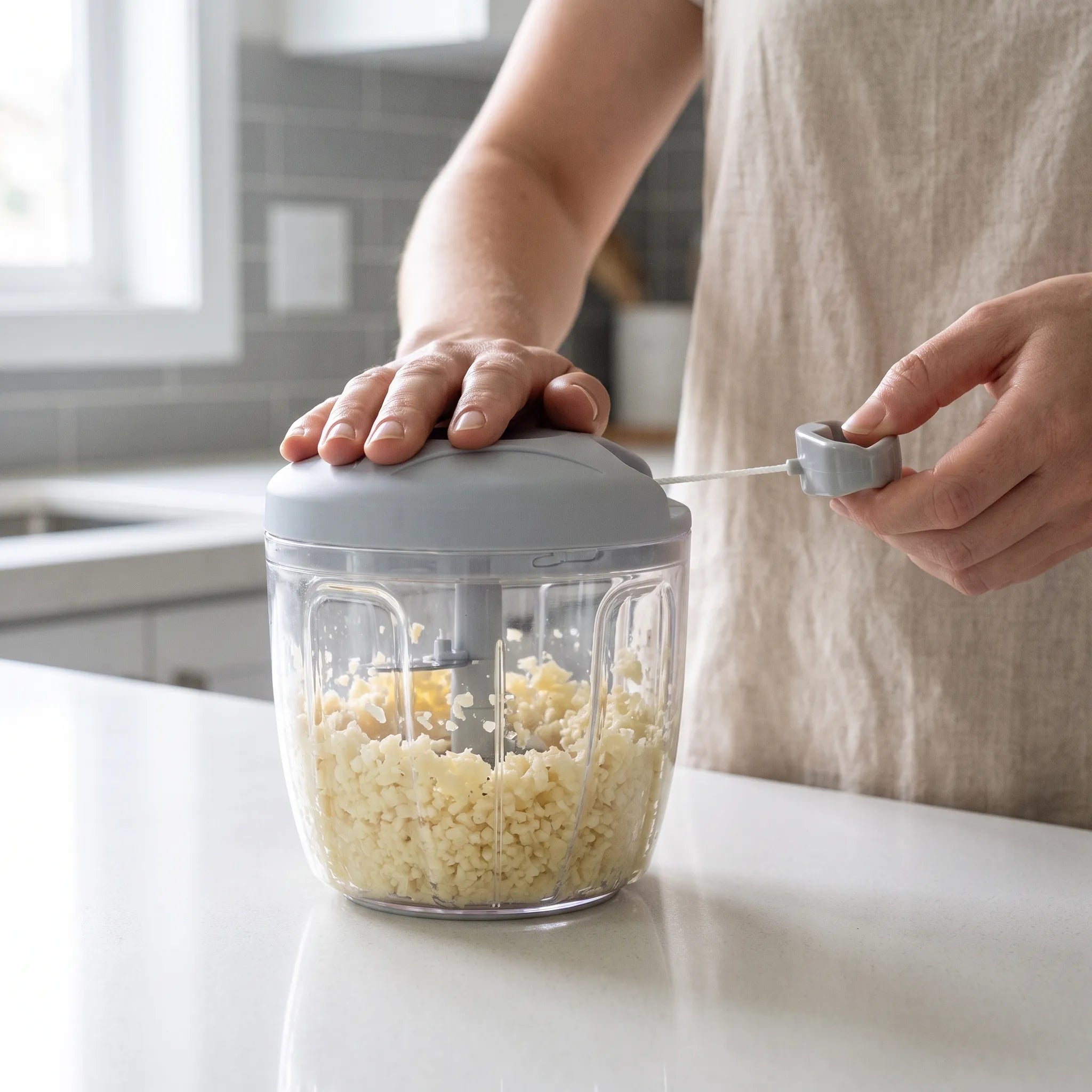 Nordspur | Pullix Compact Pull-String Vegetable Food Chopper