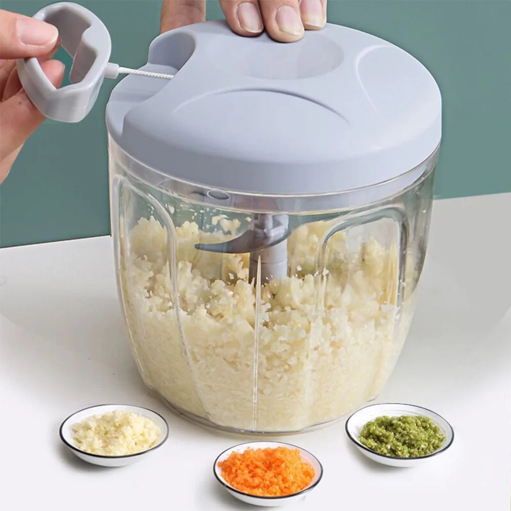 Nordspur | Pullix Compact Pull-String Vegetable Food Chopper