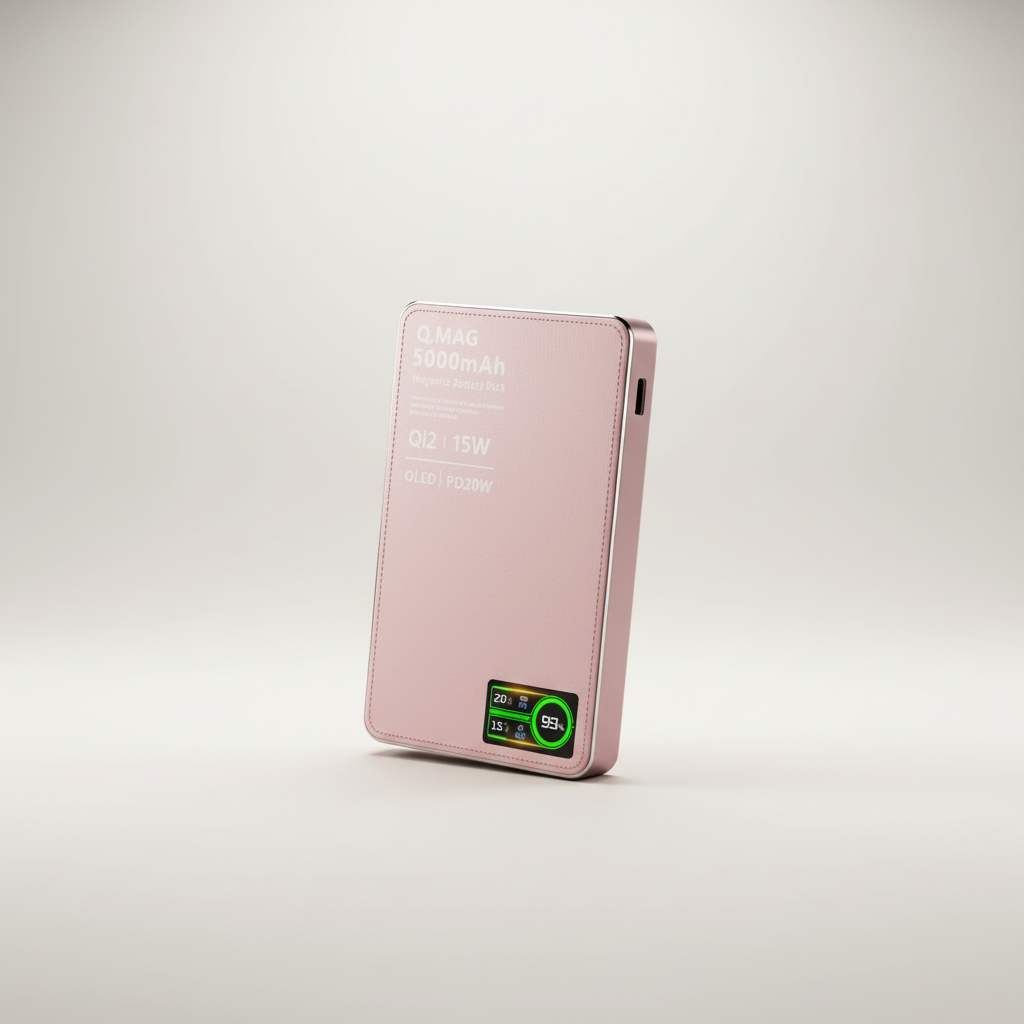 Nordspur | QiroCharge Magnetic Wireless Power Bank