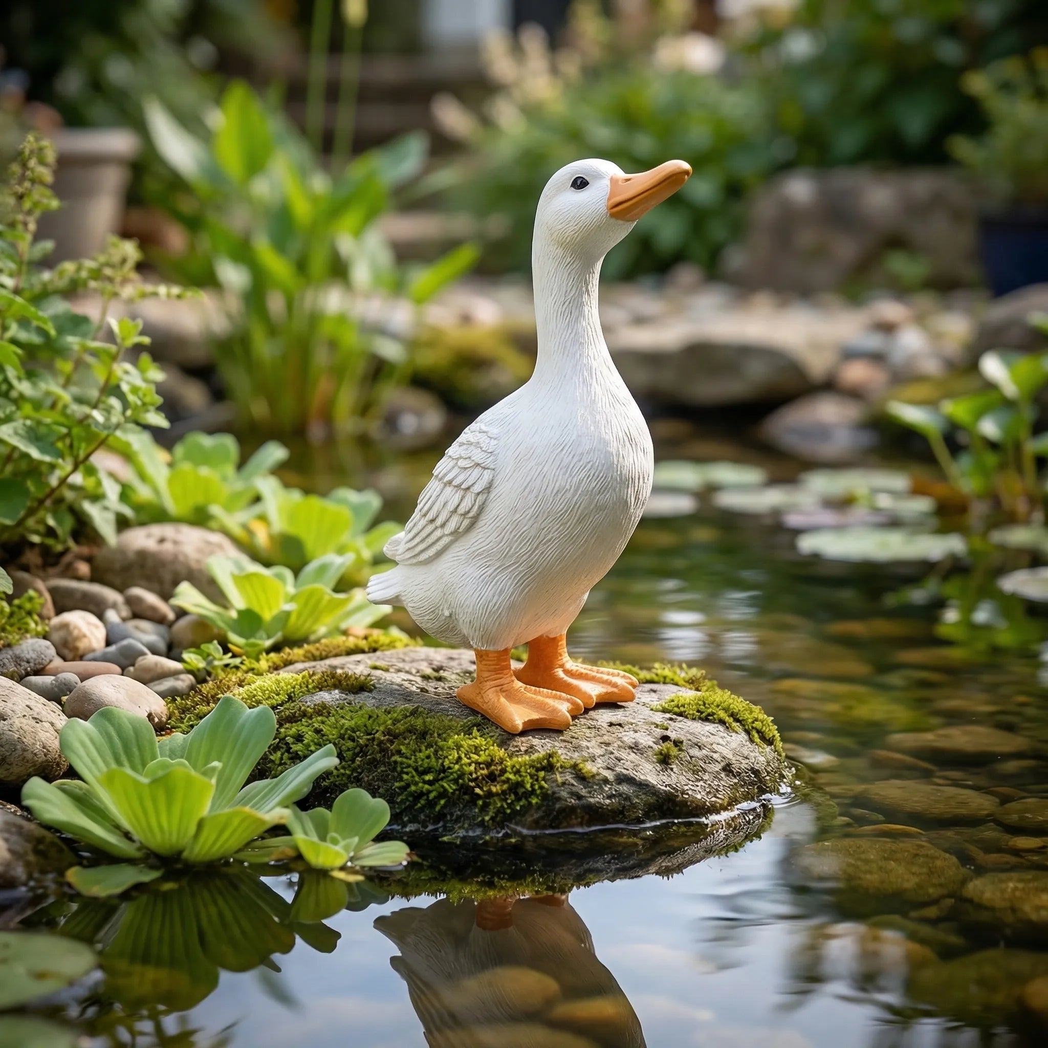 Nordspur | Quacksley Realistic Goose Figurine Set