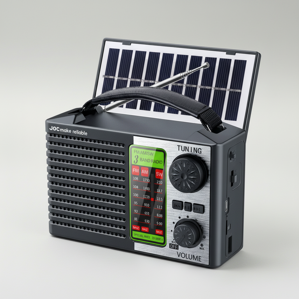 Nordspur | Radiantro Portable Solar Rechargeable Radio