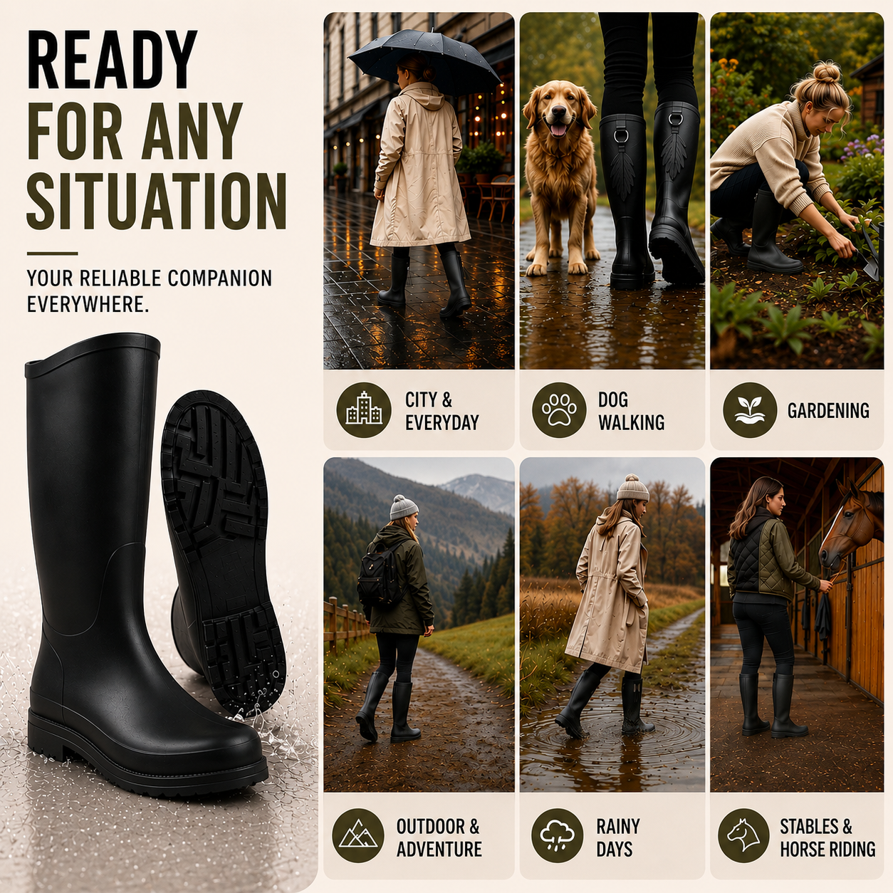 Nordspur | RainSilhouette Mid Boots