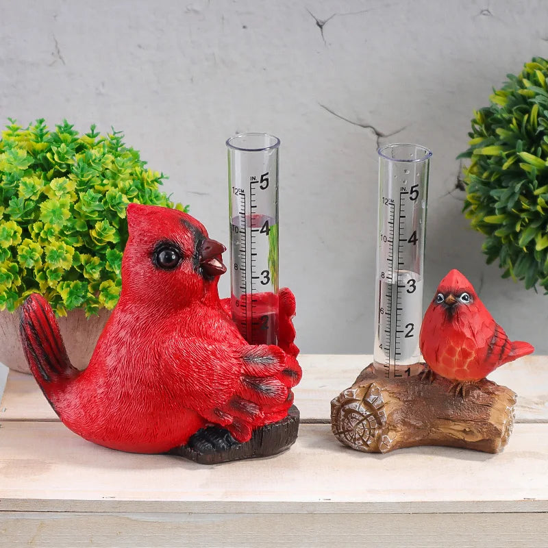 Nordspur | Rainchard Animal Sculpture Garden Rain Gauge