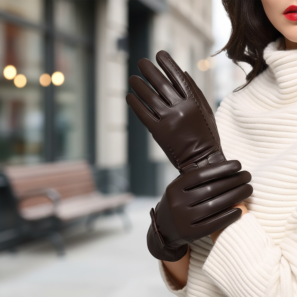 Nordspur | Real Sheepskin Leather Gloves