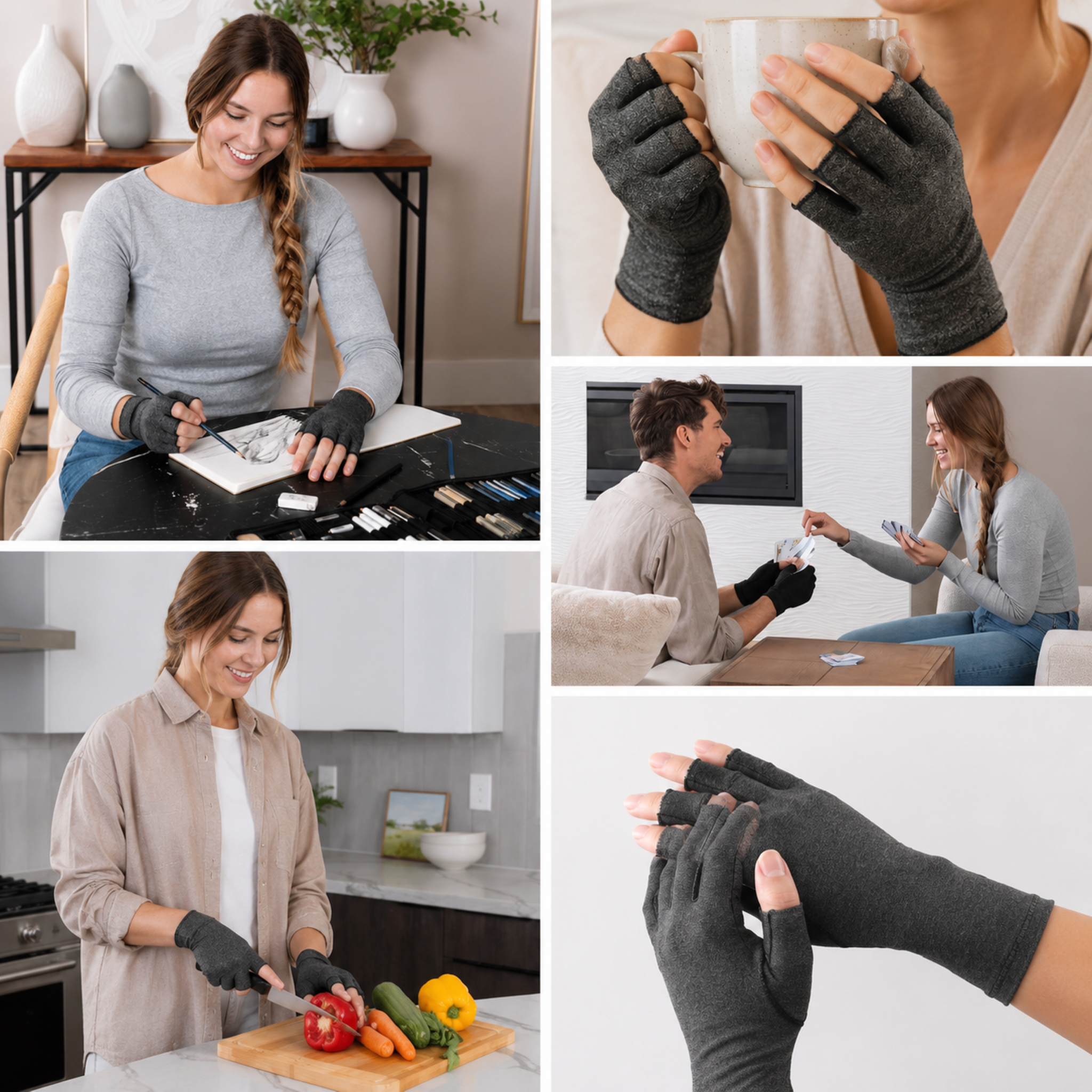 Nordspur | RelievoGlove Half Finger Compression Glove