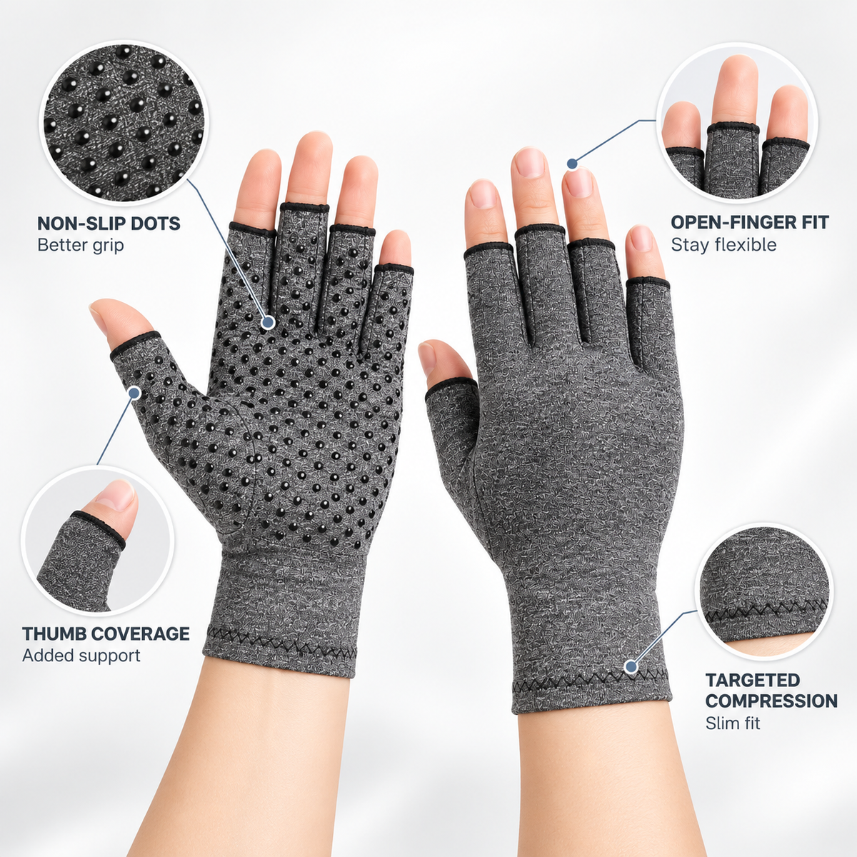 Nordspur | Relievra Fingerless Compression Glove
