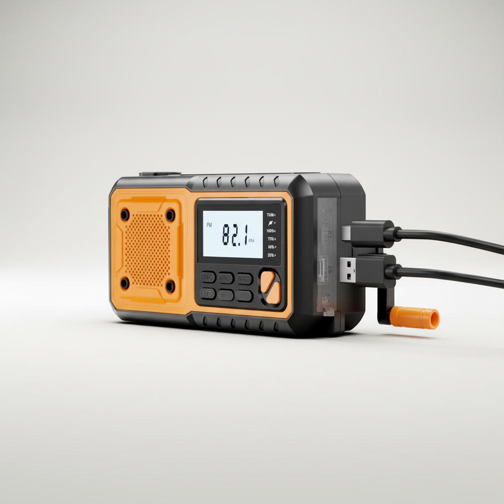 Nordspur | RescueVolt Hand Crank Emergency Radio
